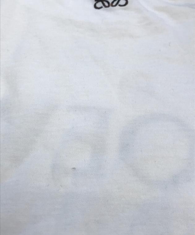 中古・古着通販】LOEWE (ロエベ) フォトプリントTシャツ ホワイト