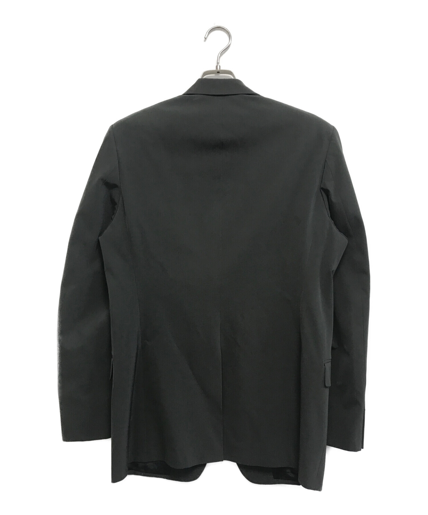 プラダ 1999 テーラードジャケット 黒 カジュアル フォーマル M 3B 中古・古着通販】PRADA (プラダ) 3Bテーラードジャケット グレー