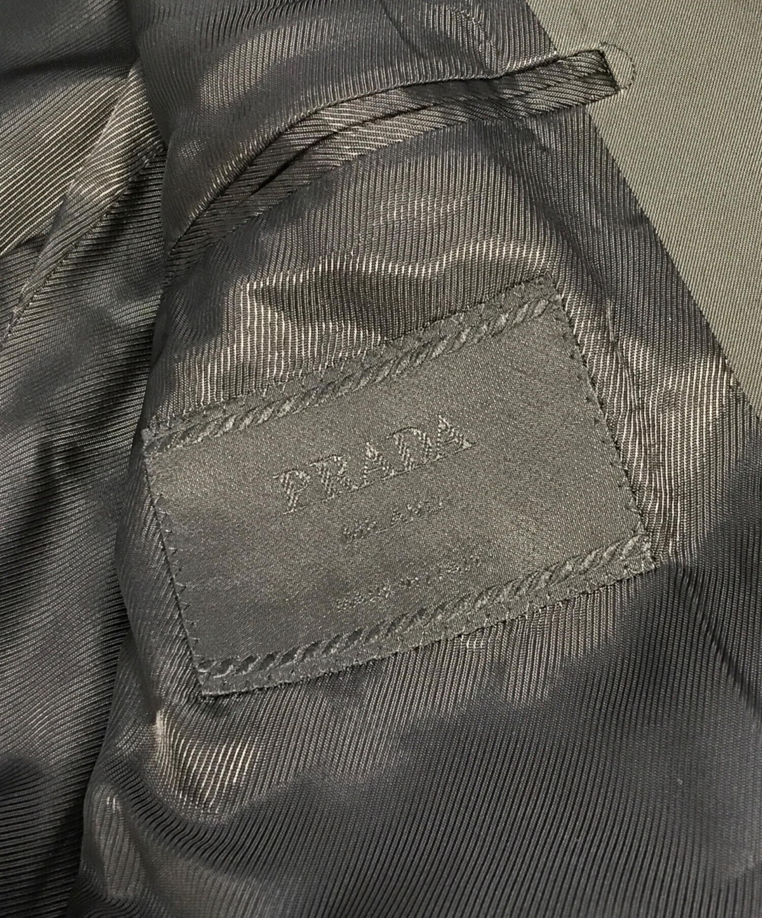 中古・古着通販】PRADA (プラダ) 3Bテーラードジャケット グレー