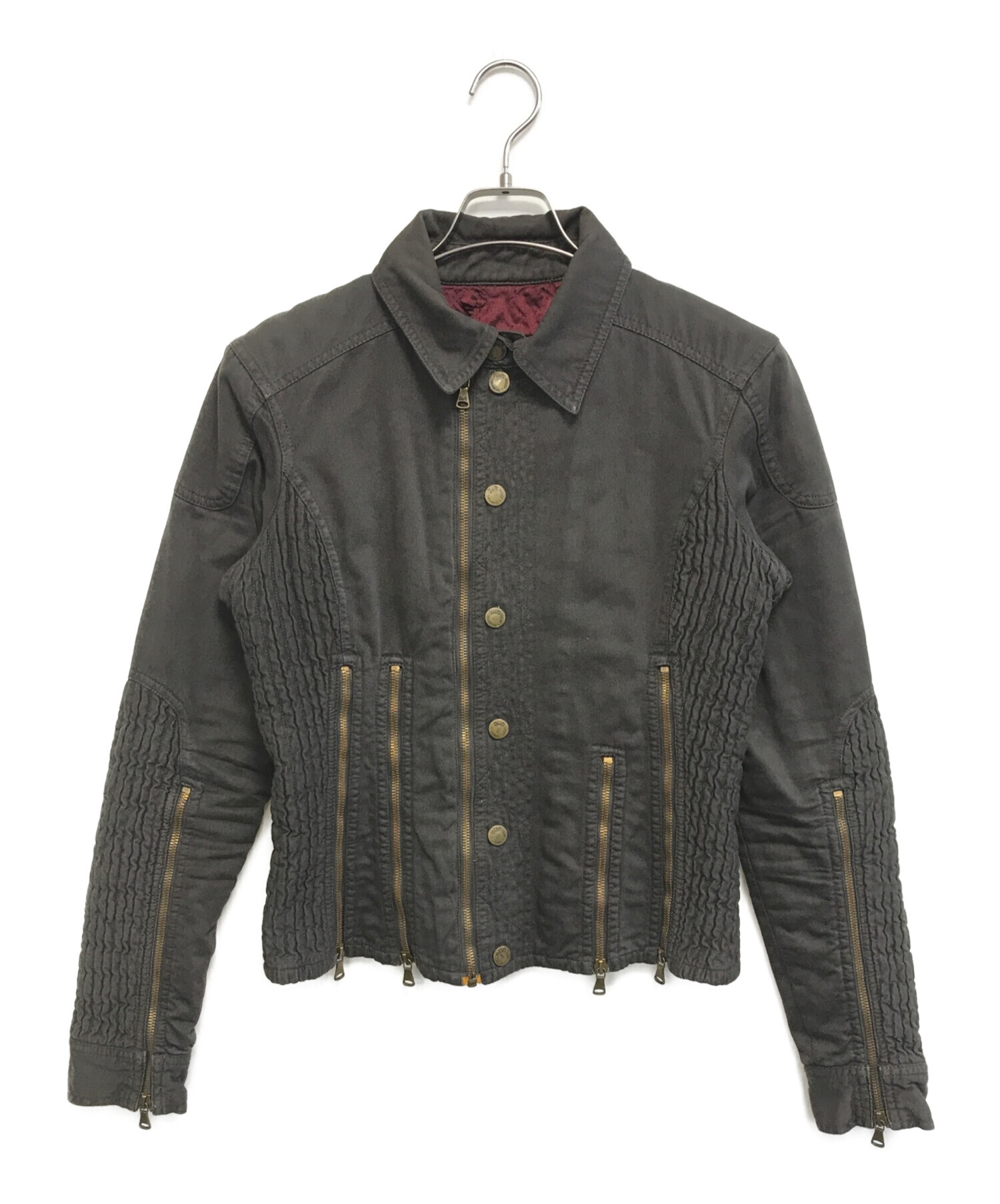 中古・古着通販】DOLCE & GABBANA (ドルチェ＆ガッバーナ) 多重ジップ