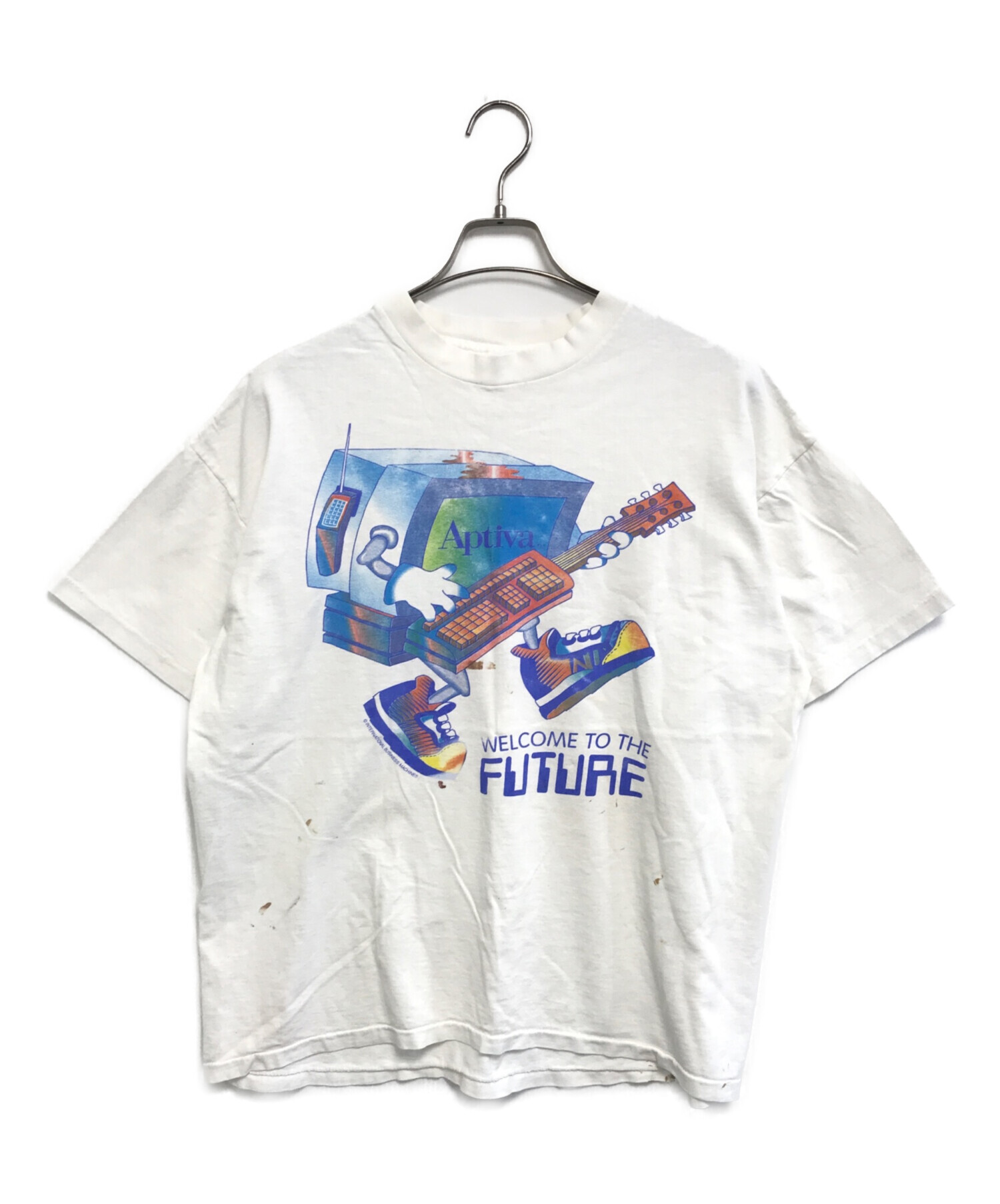 中古・古着通販】DELTA (デルタ) プリントTシャツ ホワイト サイズ:XL