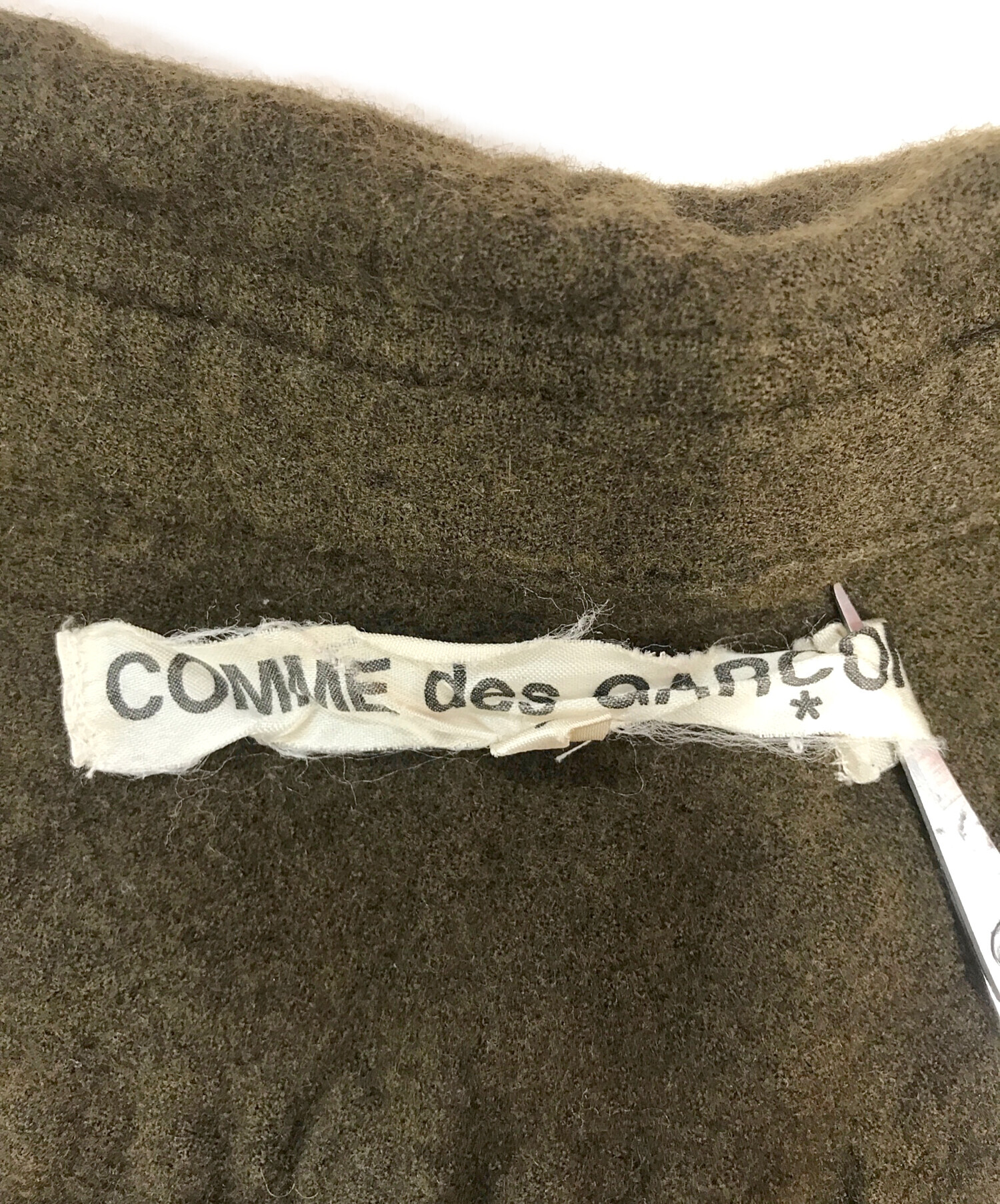 中古・古着通販】COMME des GARCONS (コムデギャルソン) 縮絨シャツ