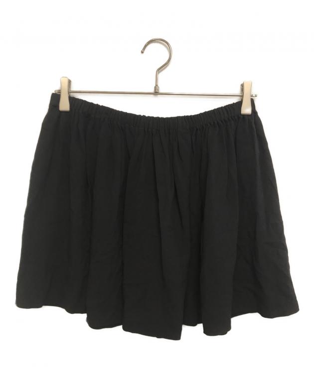 中古・古着通販】MIU MIU (ミュウミュウ) ミニスカート ブラック