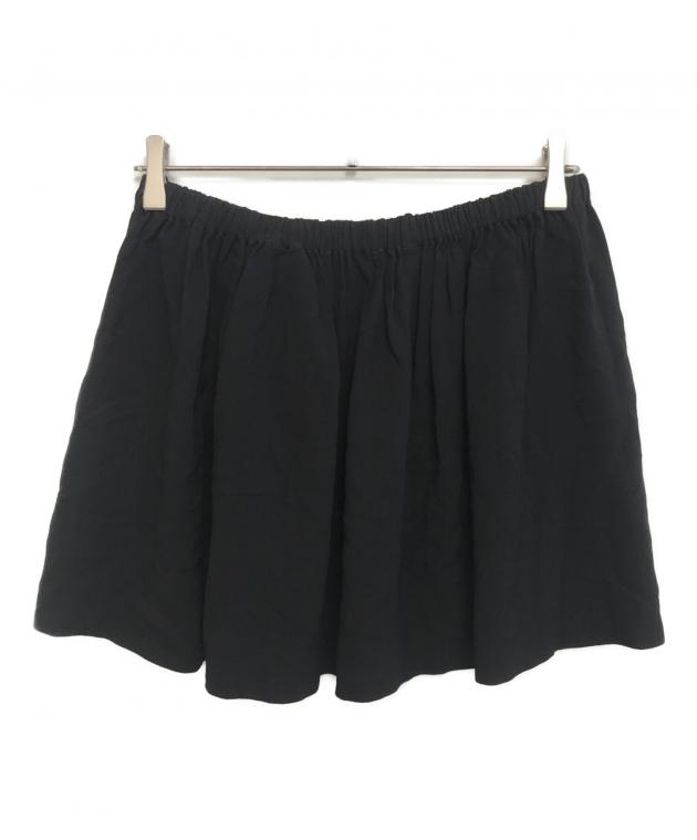 中古・古着通販】MIU MIU (ミュウミュウ) ミニスカート ブラック