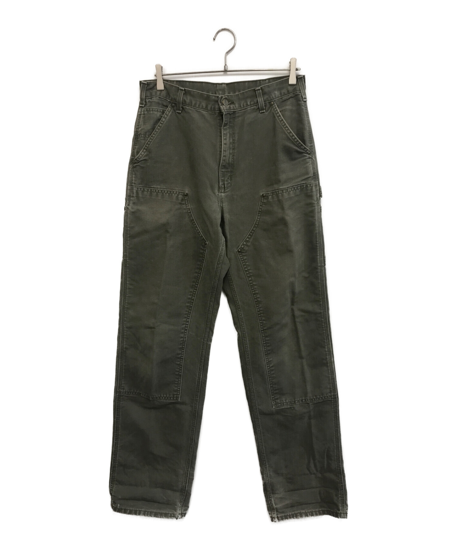 中古・古着通販】CarHartt (カーハート) ダブルニーダックパンツ モス