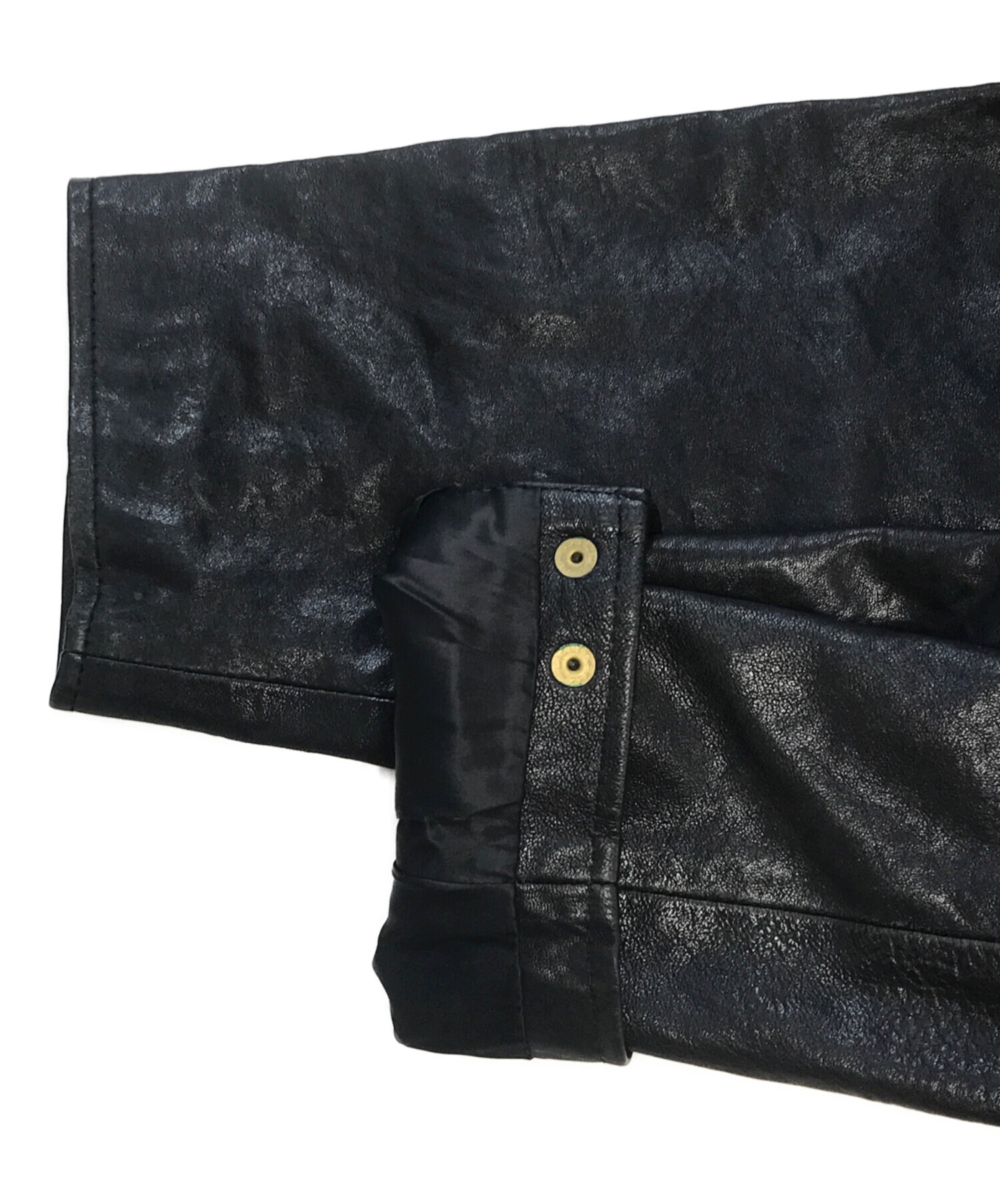 ジャケット・アウター EGO TRIPPING CARRIER LEATHER JACKET 中古・古着通販】EGO TRIPPING (エゴ トリッピング) CARRIER LEATHER
