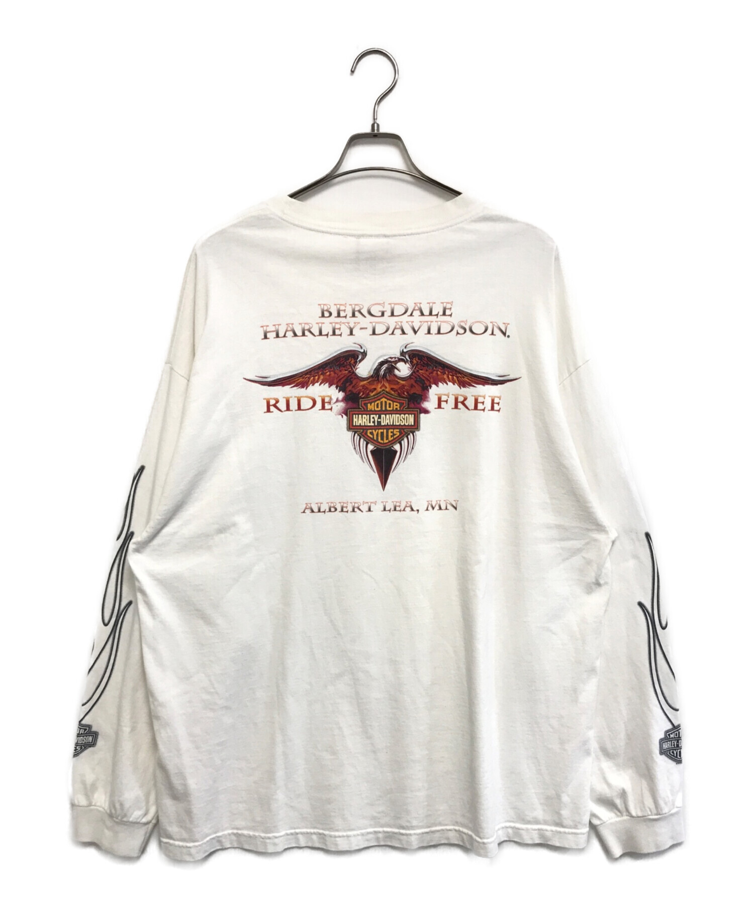 中古・古着通販】モーターサイクルロングスリーブTシャツ (モーター