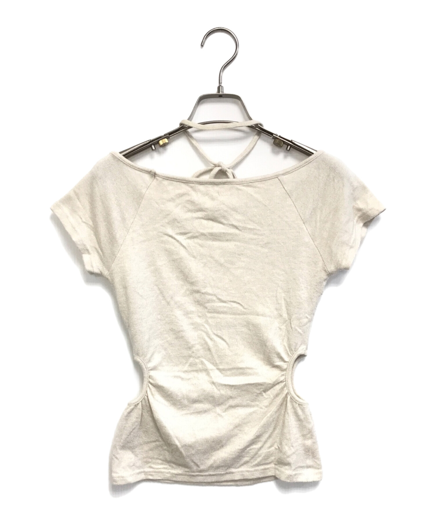 中古・古着通販】ANDMARY (アンドマリー) Mary logo ribbon tops 