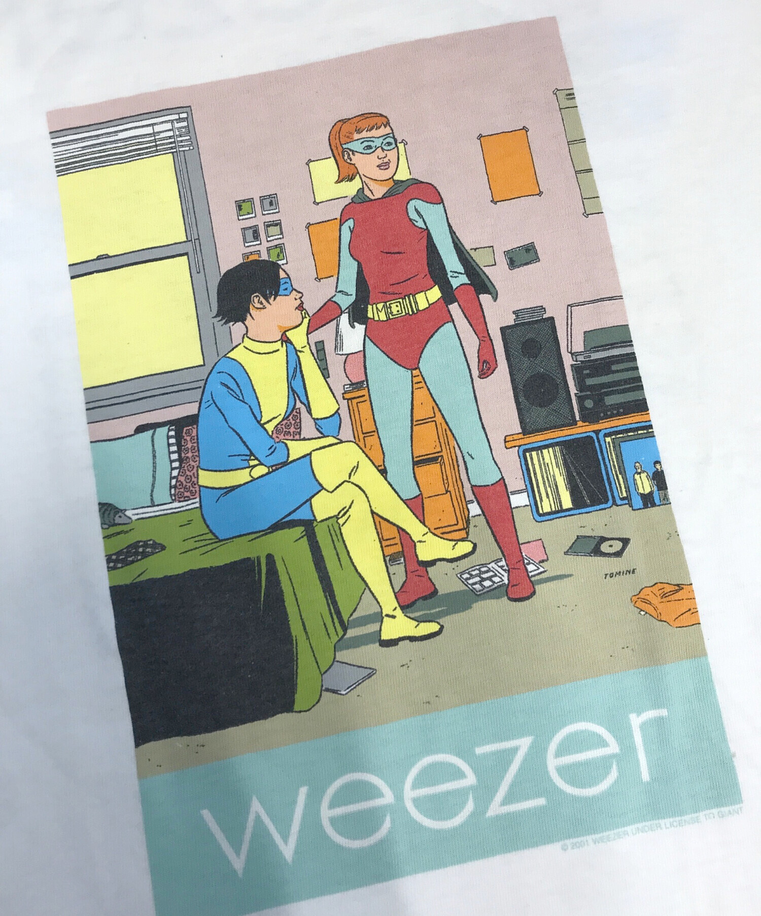 中古・古着通販】バンドTシャツ (バンドTシャツ) 00s weezer