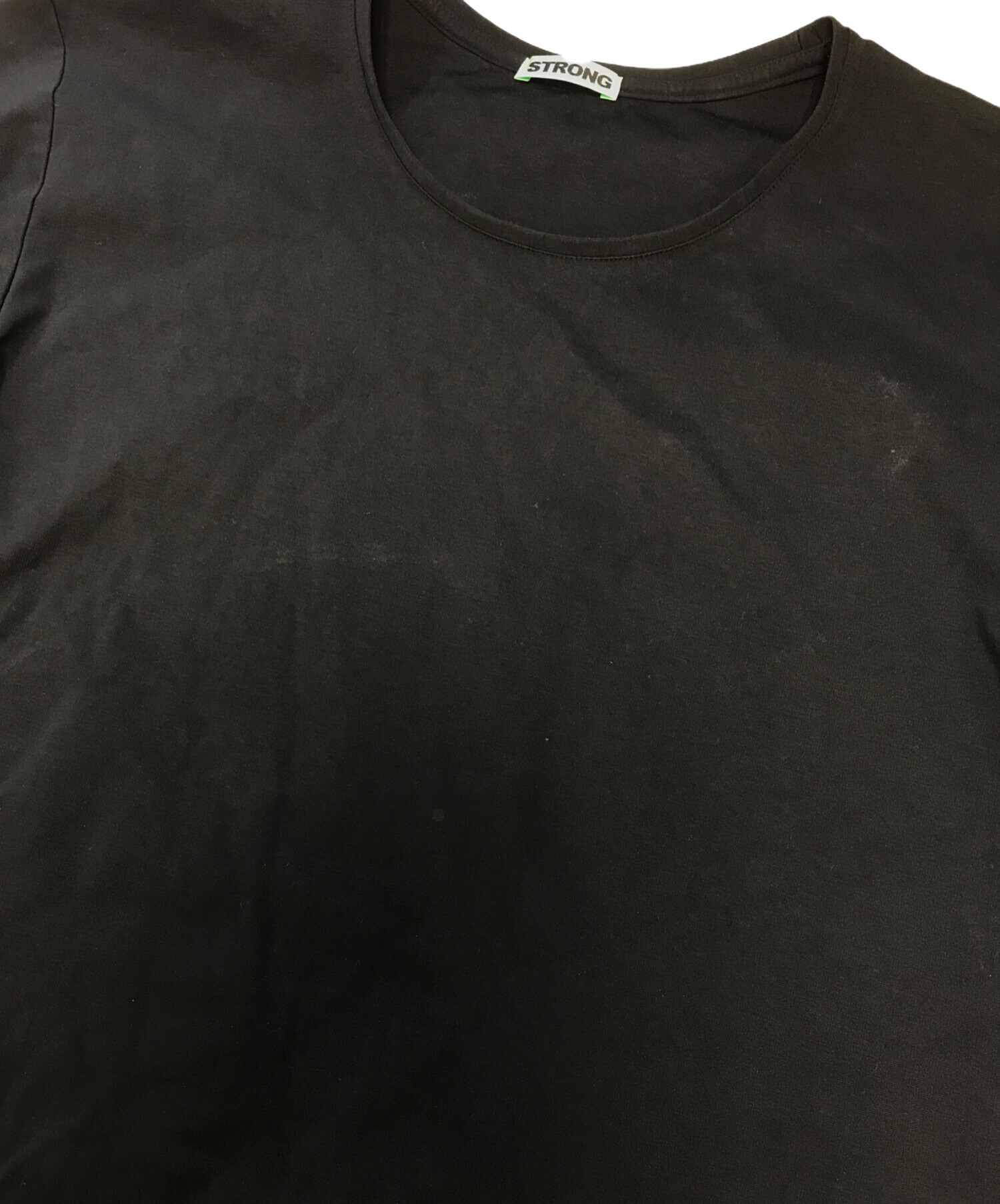 中古・古着通販】STRONG (ストロング) PACK TEE ブラック サイズ:S