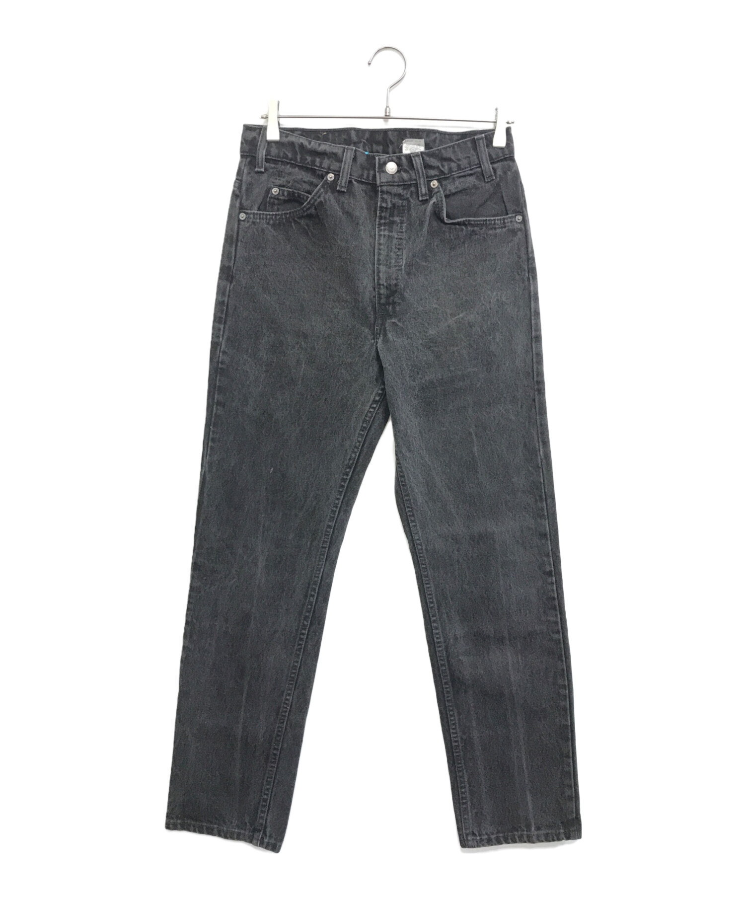 中古・古着通販】LEVI'S (リーバイス) 505 後染めブラックデニム