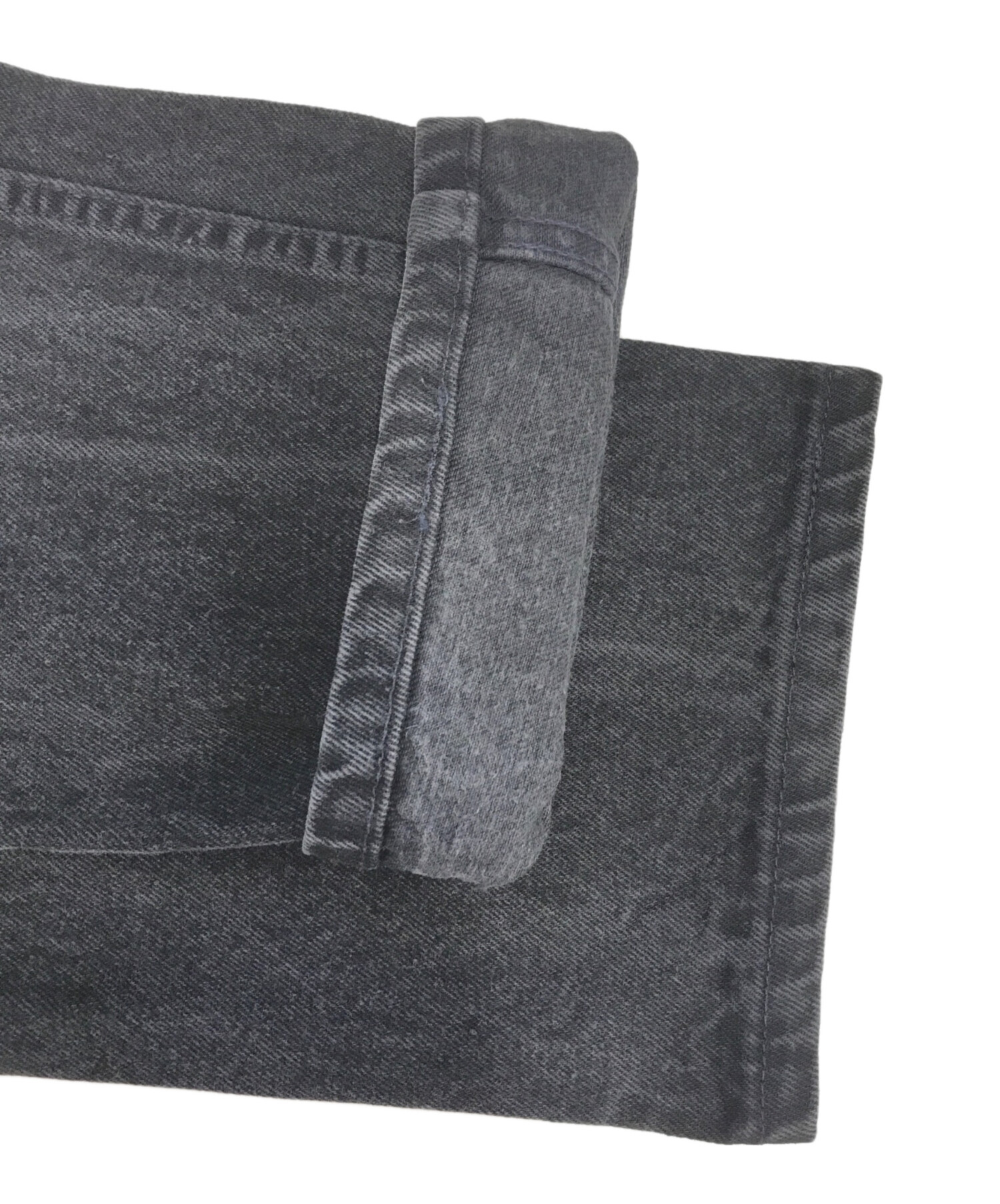 中古・古着通販】LEVI'S (リーバイス) 505 後染めブラックデニム