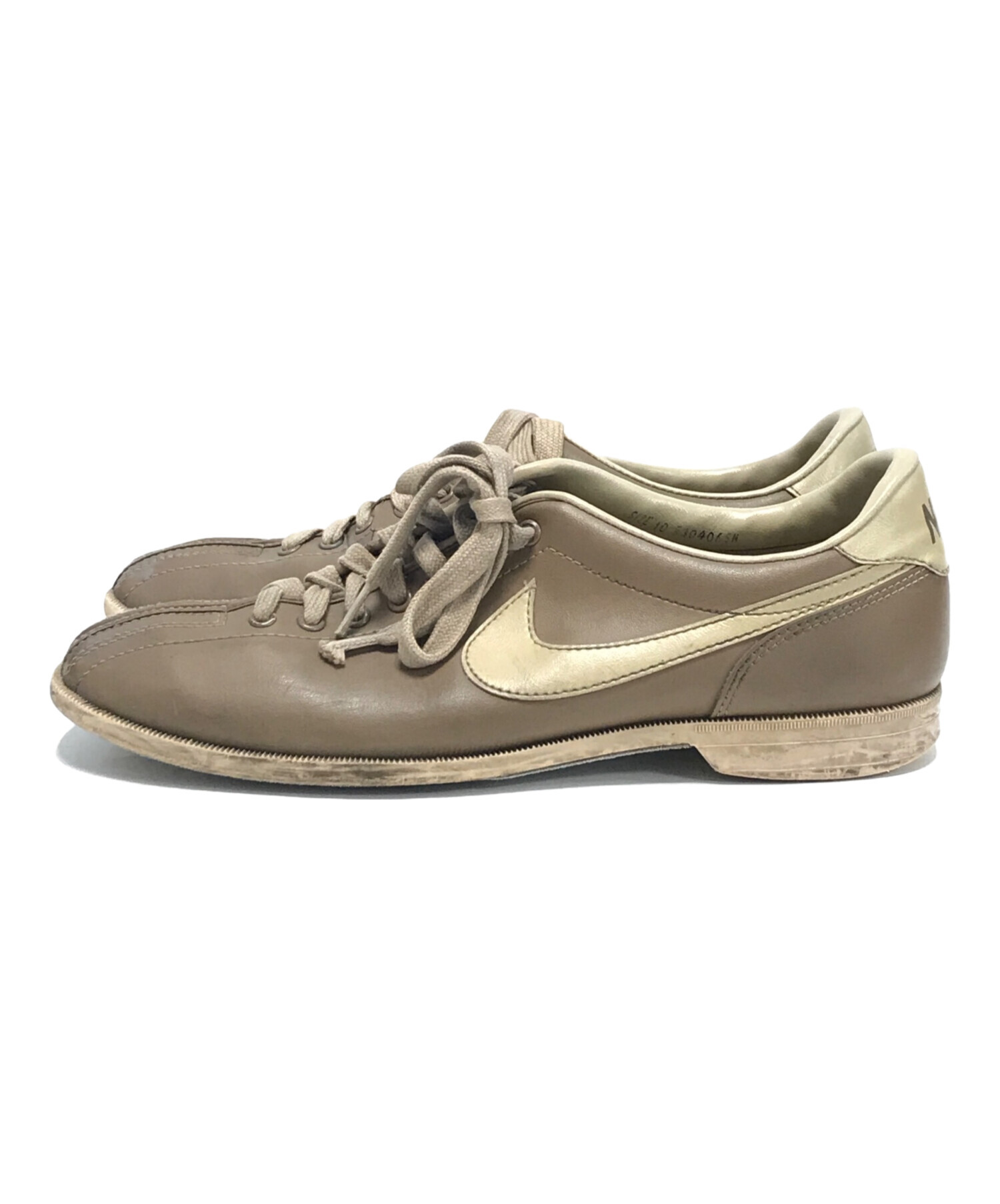 80s ビンテージ NIKE ナイキ ボーリングシューズ スニーカー レディース 中古・古着通販】NIKE (ナイキ) ボーリングシューズ ブラウン サイズ