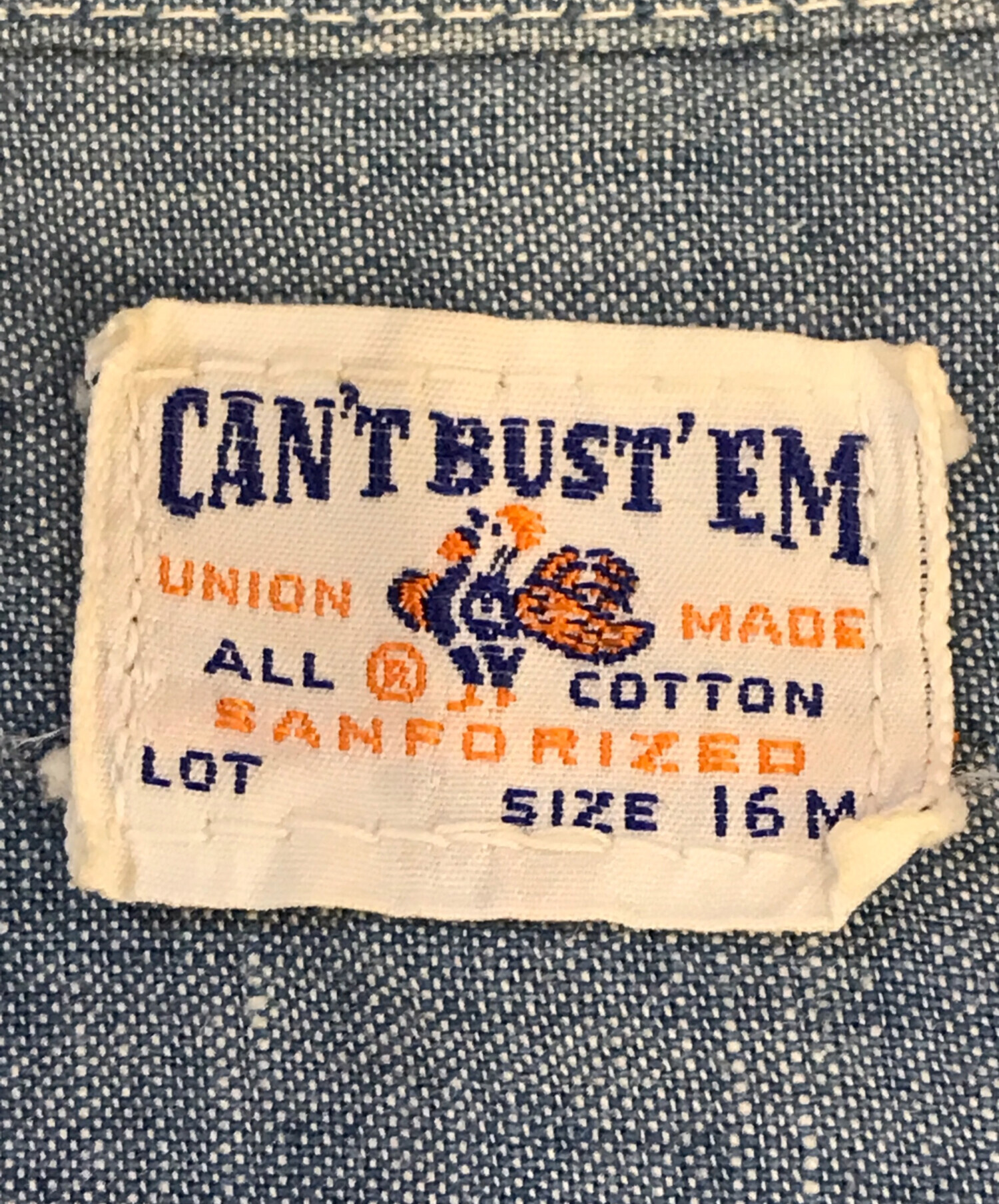 中古・古着通販】CAN'T BUST'EM (キャントバステム) マチ付き