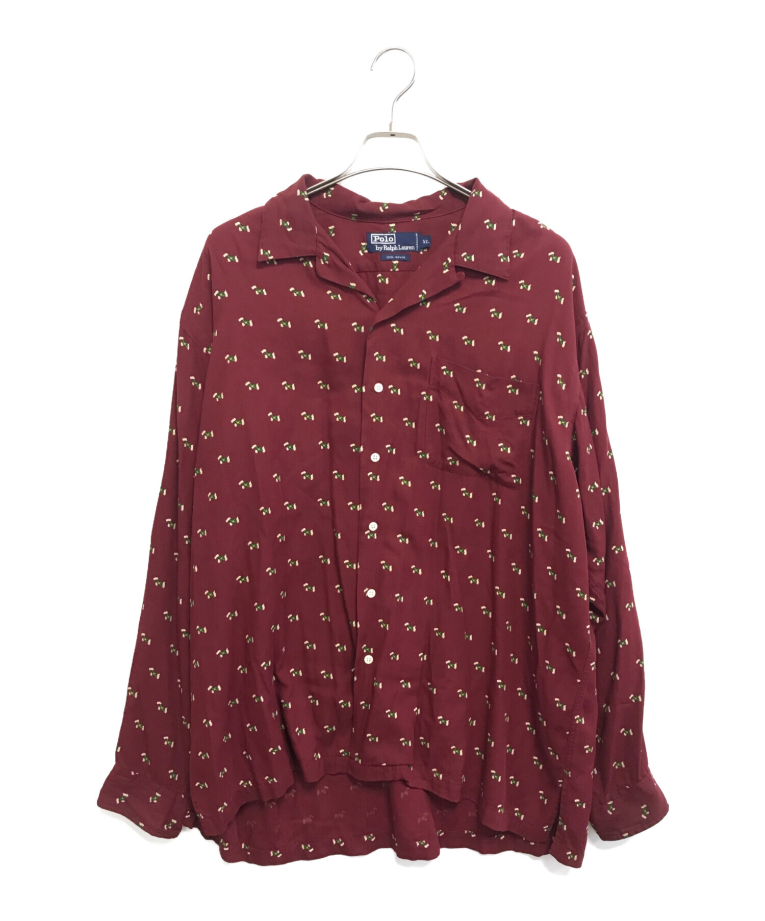 ラルフローレン総柄オープンシャツ 中古・古着通販】POLO RALPH LAUREN (ポロ・ラルフローレン) 総柄