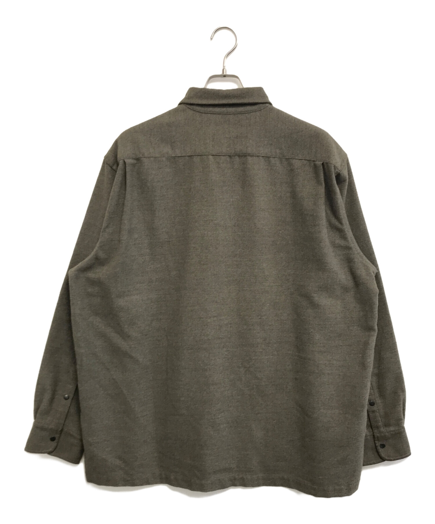 1980年代黒タグ　Stussy ミリタリージャケット Lサイズ オリーブ 中古・古着通販】stussy (ステューシー) シャツジャケット オリーブ