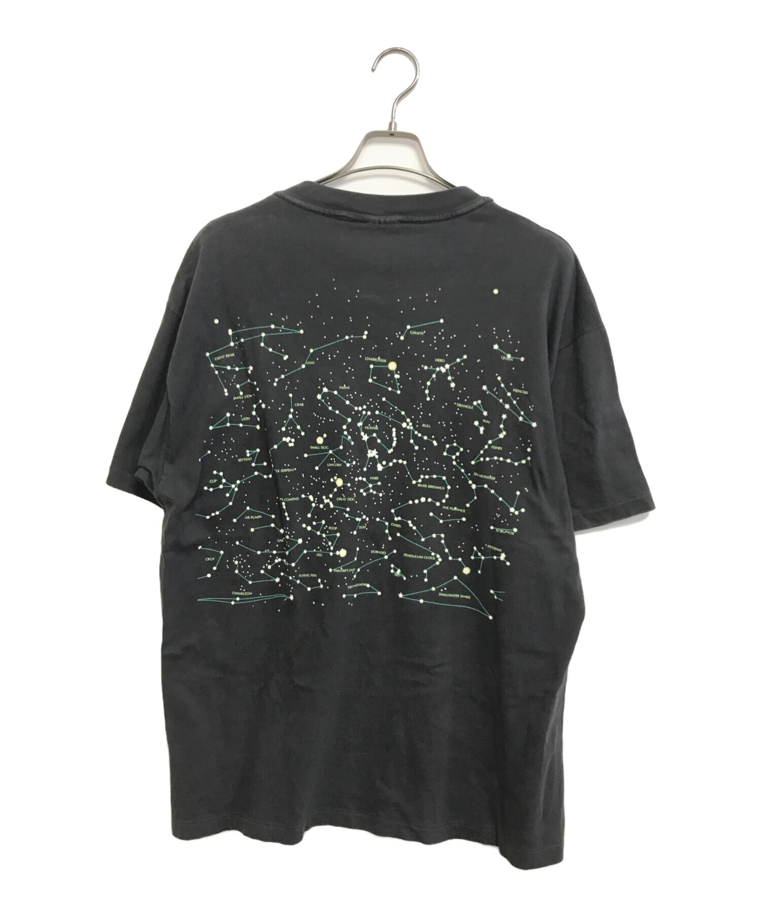 中古・古着通販】Hanes (ヘインズ) プリントTシャツ ブラック サイズ