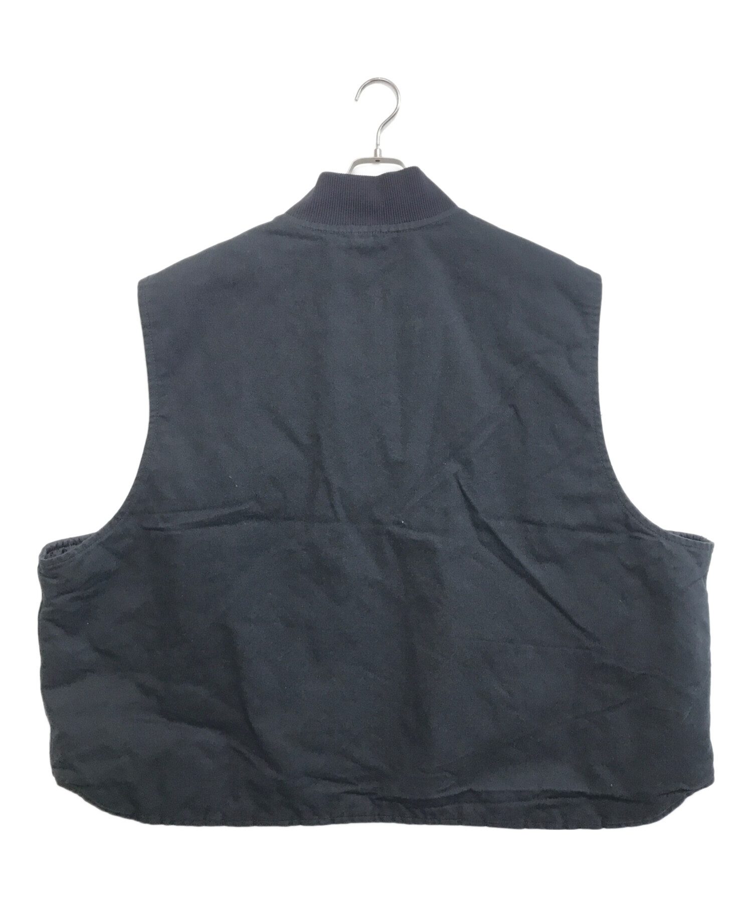 中古・古着通販】CarHartt (カーハート) ダックベスト ブラック サイズ