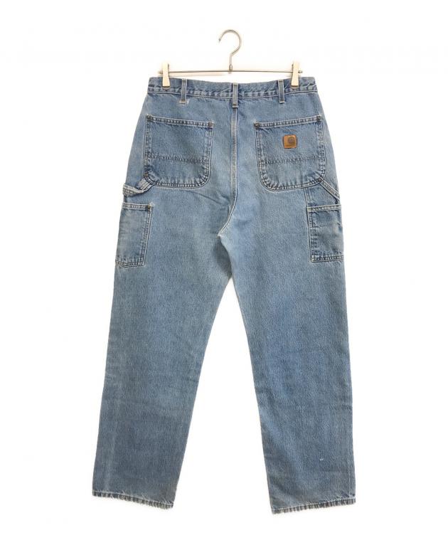 中古・古着通販】CarHartt (カーハート) ダブルニーデニムパンツ
