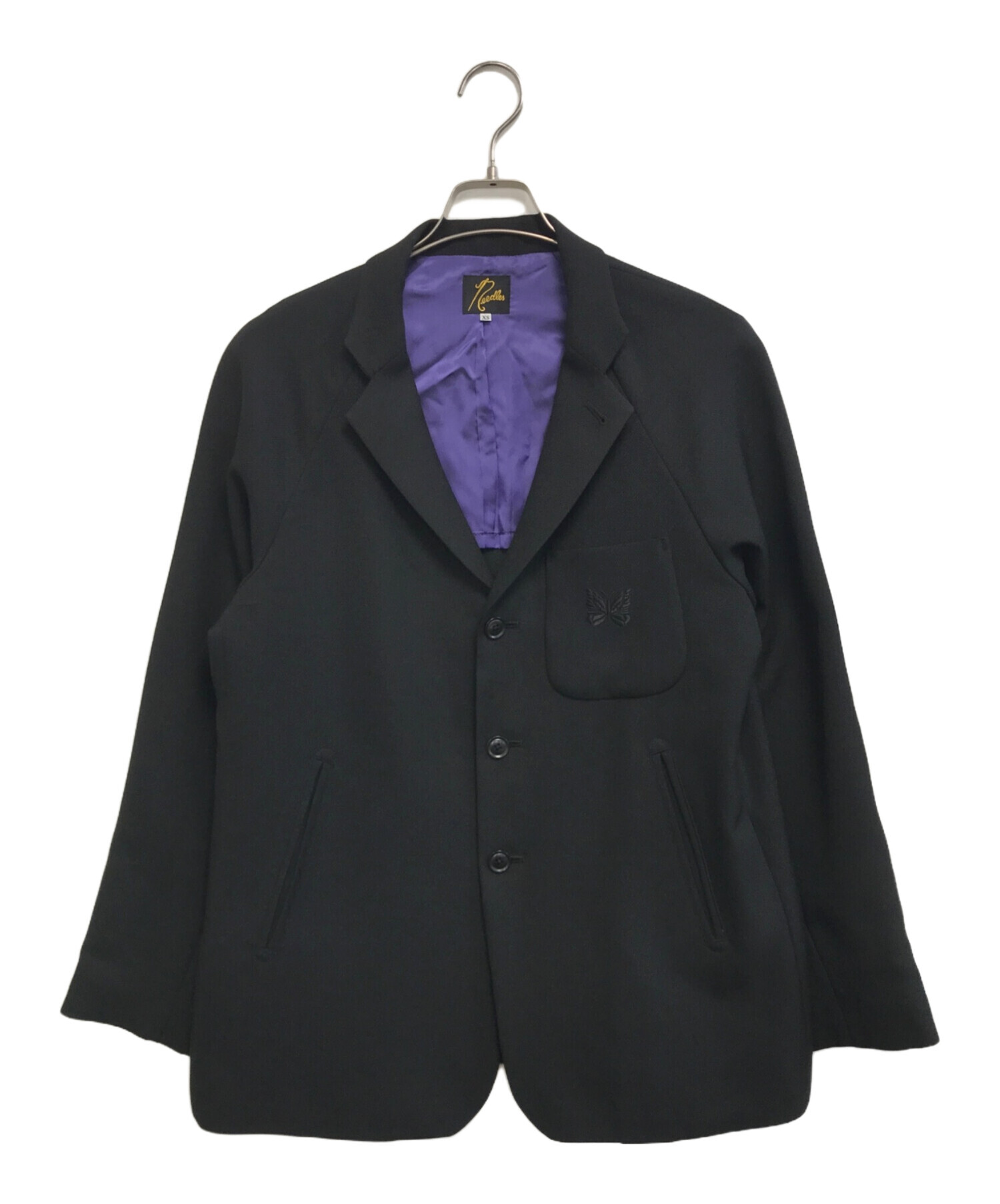 中古・古着通販】Needles (ニードルズ) Raglan Jacket ブラック サイズ