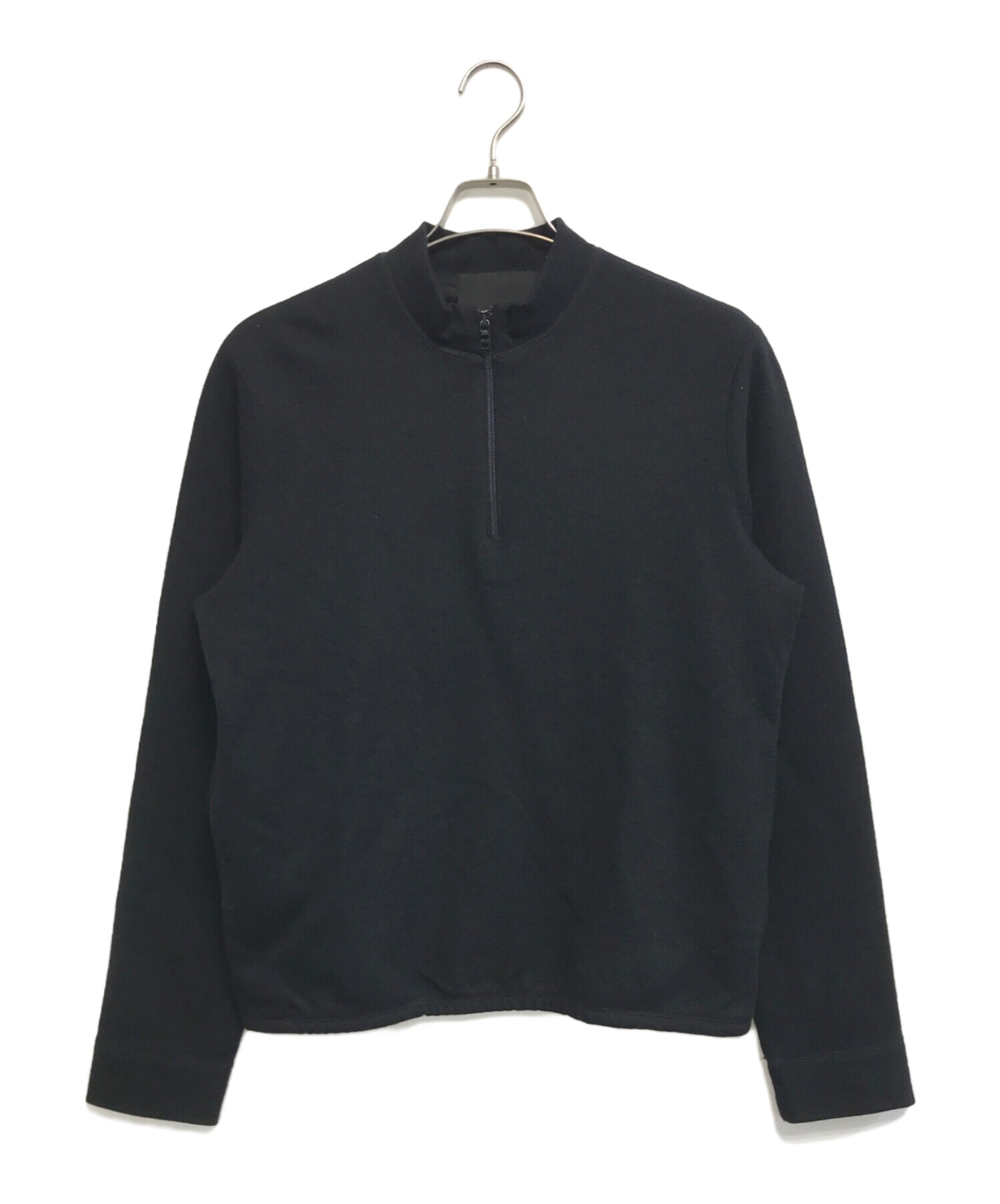 中古・古着通販】PRADA (プラダ) wool half zip pullover ブラック
