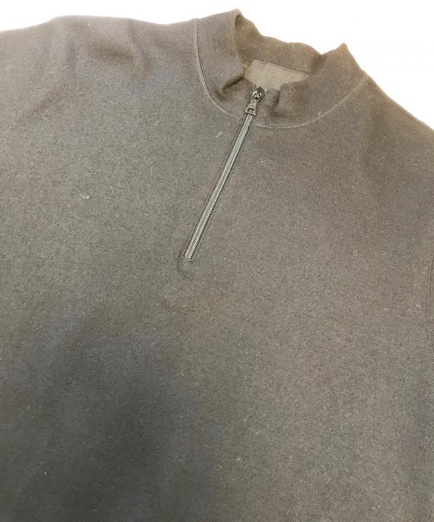 中古・古着通販】PRADA (プラダ) wool half zip pullover ブラック