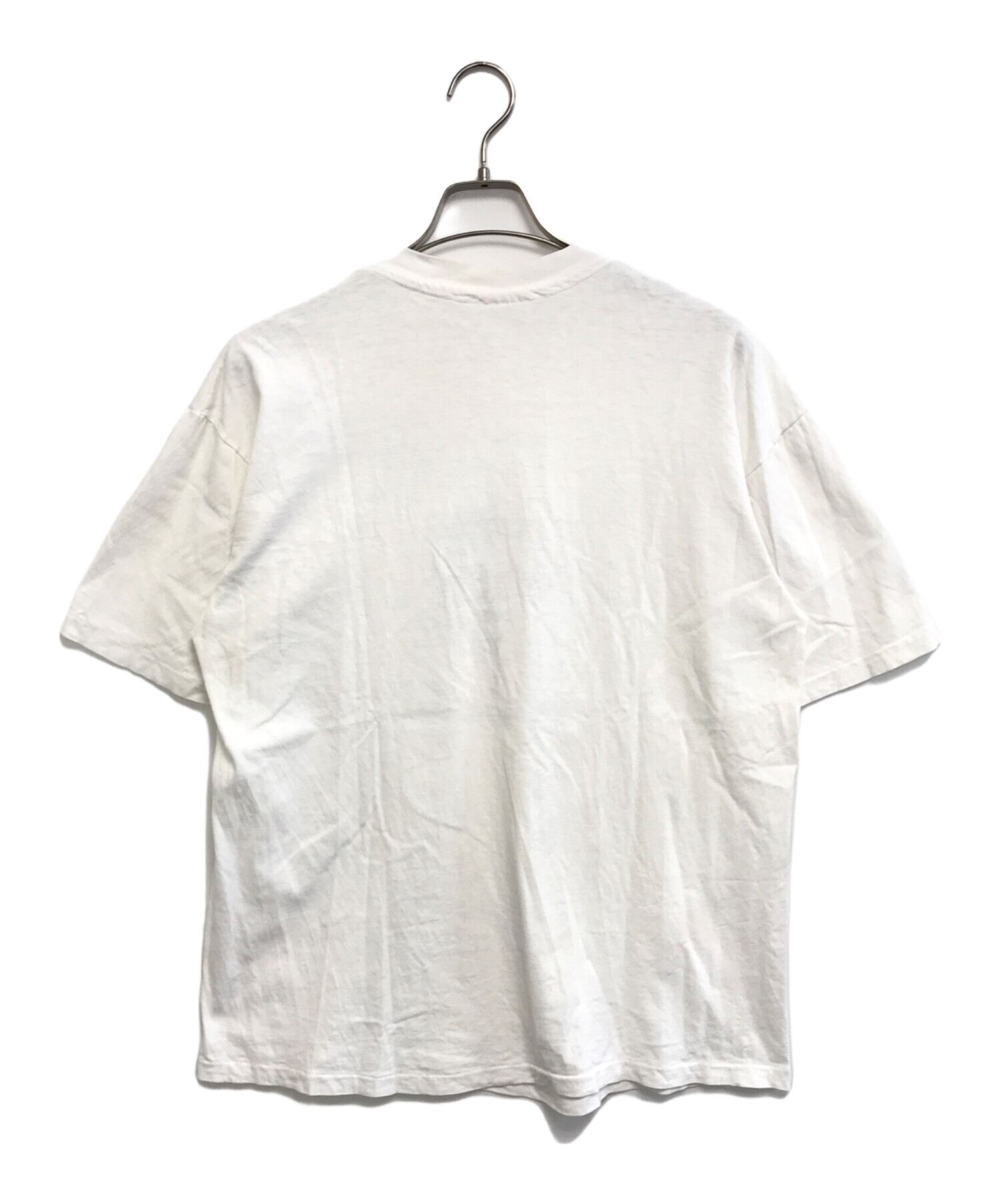 中古・古着通販】Hanes (ヘインズ) プリントTシャツ ホワイト サイズ