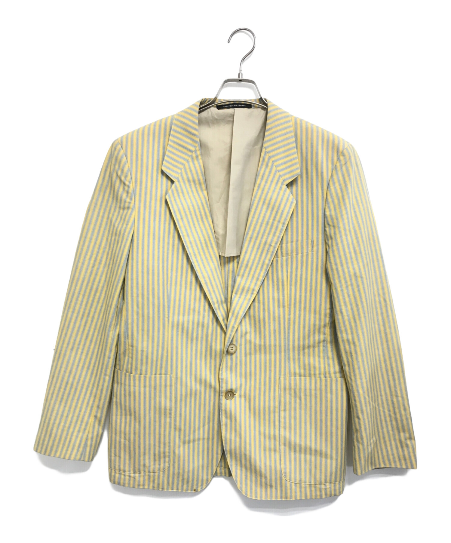 Yves Saint Laurent ストライプジャケット 中古・古着通販】Yves Saint Laurent (イヴサンローラン) ストライプ