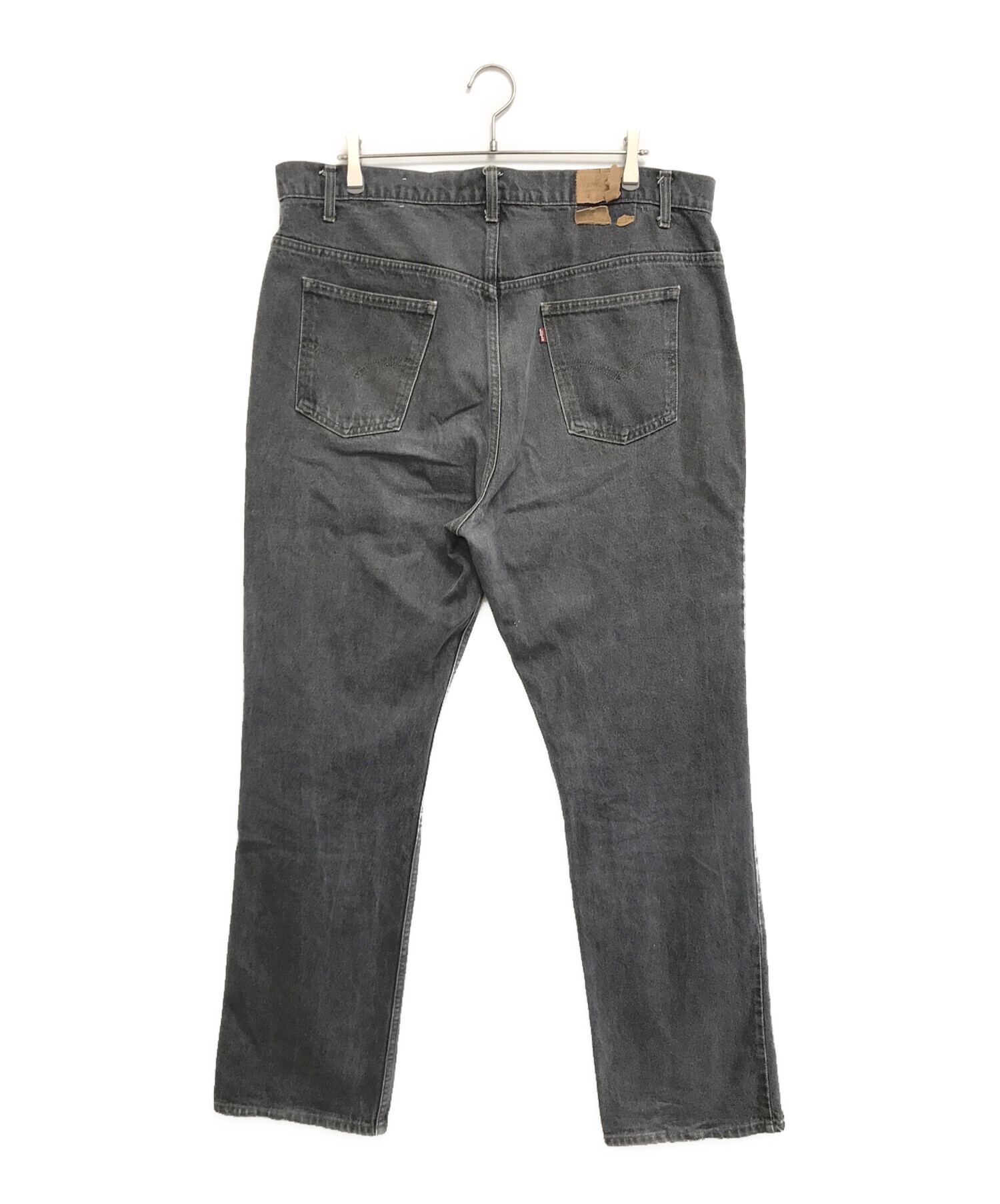中古・古着通販】LEVI'S (リーバイス) 先染めデニムパンツ ブラック