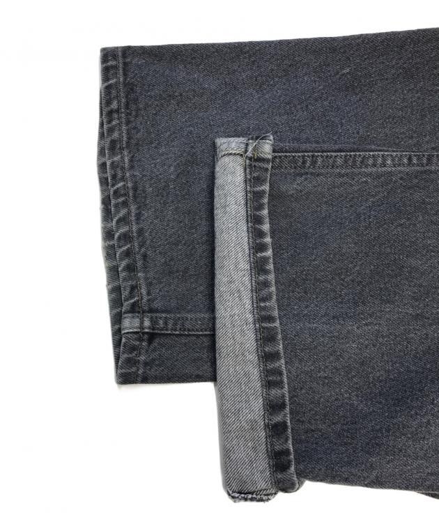 中古・古着通販】LEVI'S (リーバイス) 先染めデニムパンツ ブラック