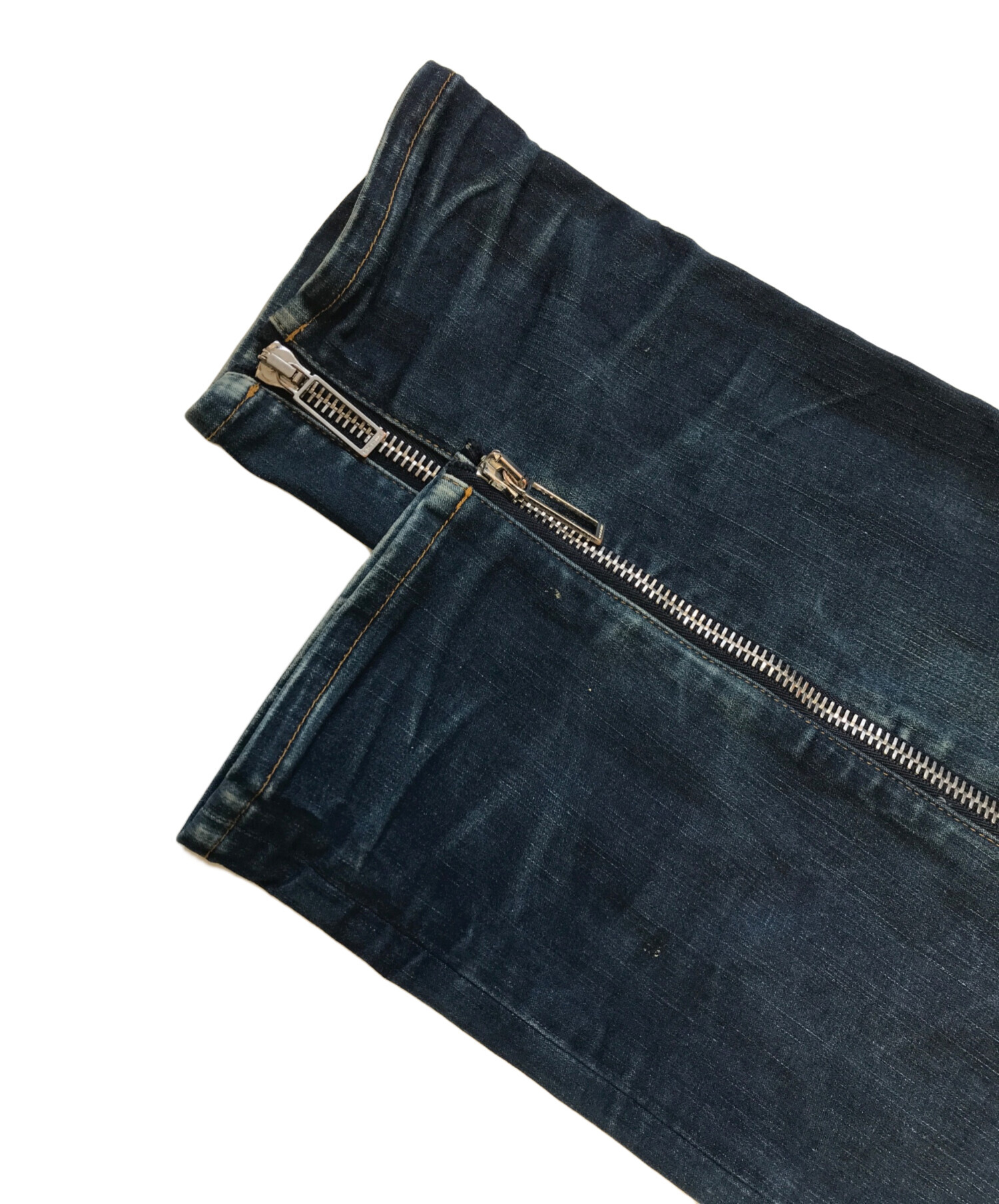 Dior homme コンバインデニム デニムパンツ ブラック 29 中古・古着通販】DIOR HOMME (ディオール オム) デニムパンツ