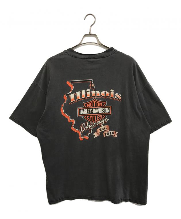 90s HARLEY DAVIDSON ハーレーダビッドソン tシャツ 中古・古着通販】モーターサイクルTシャツ (モーターサイクルTシャツ