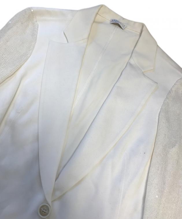 中古・古着通販】BRUNELLO CUCINELLI (ブルネロクチネリ) 異素材切替