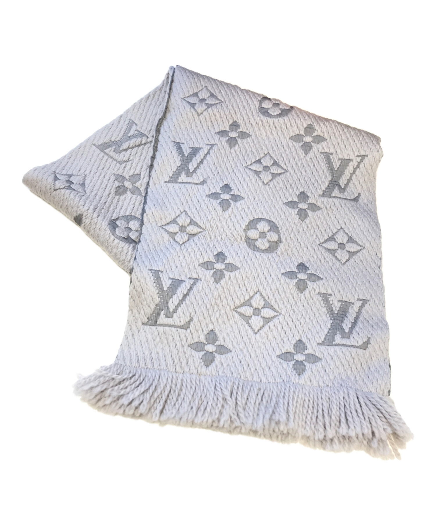 中古・古着通販】LOUIS VUITTON (ルイ ヴィトン) マフラー グレー