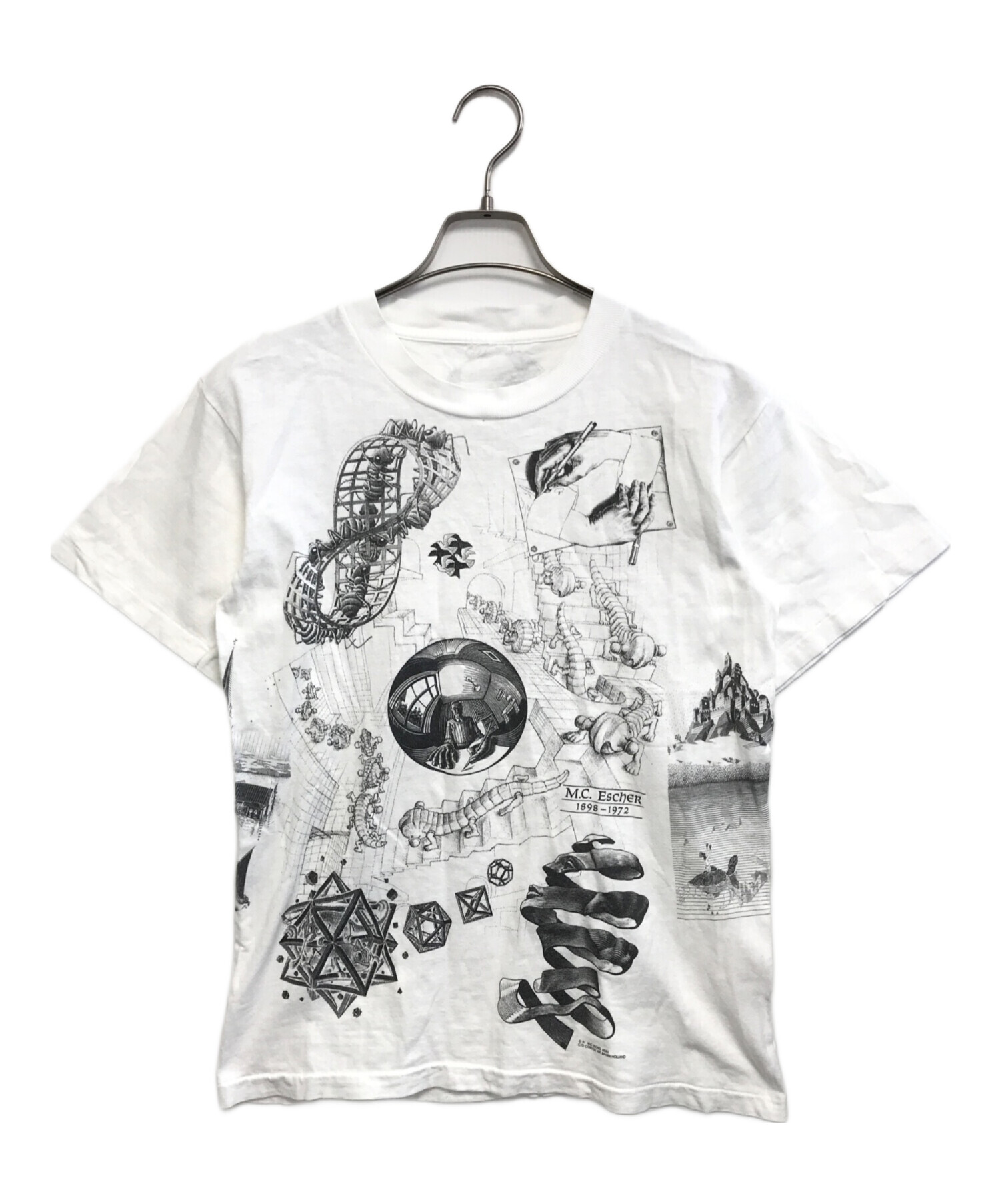 中古・古着通販】ESCHER (エッシャー) 90's アートプリントTシャツ