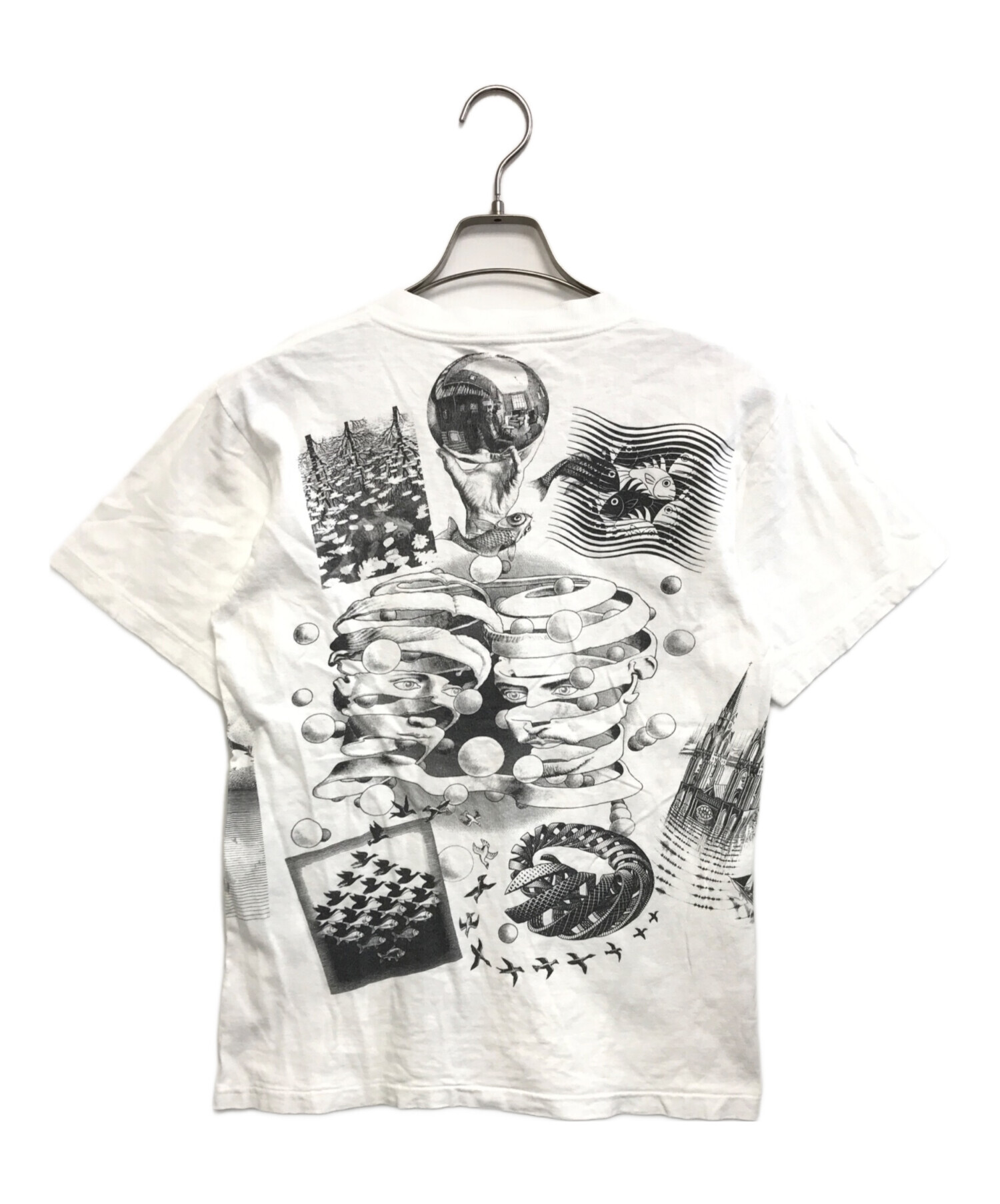 中古・古着通販】ESCHER (エッシャー) 90's アートプリントTシャツ