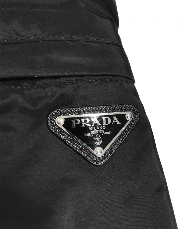 中古・古着通販】PRADA (プラダ) ナイロンジャケット ブラック サイズ