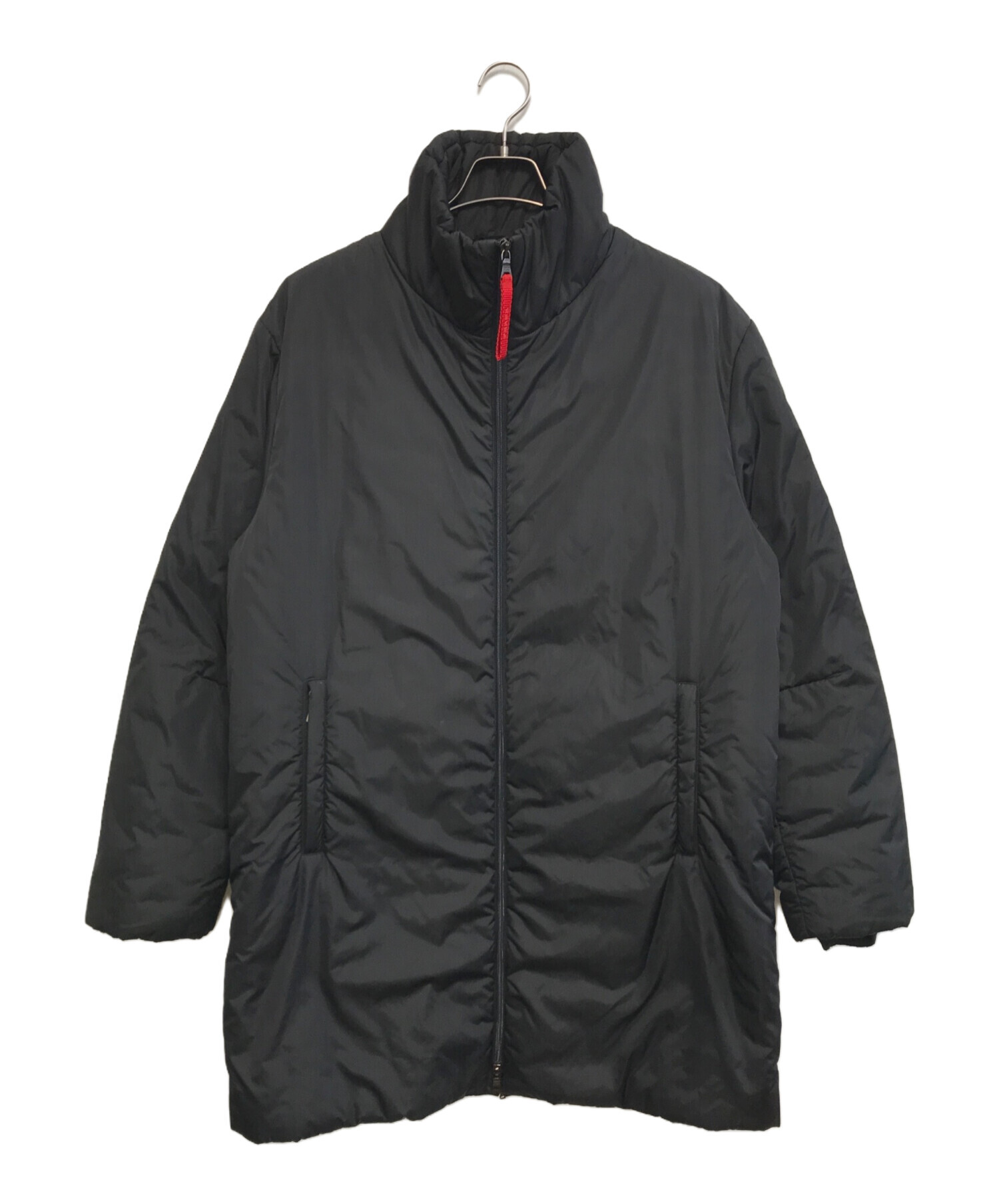 PRADA 15aw ダブルチェスターコート ポコノナイロン 中古・古着通販】PRADA SPORTS (プラダスポーツ) 中綿ナイロンコート