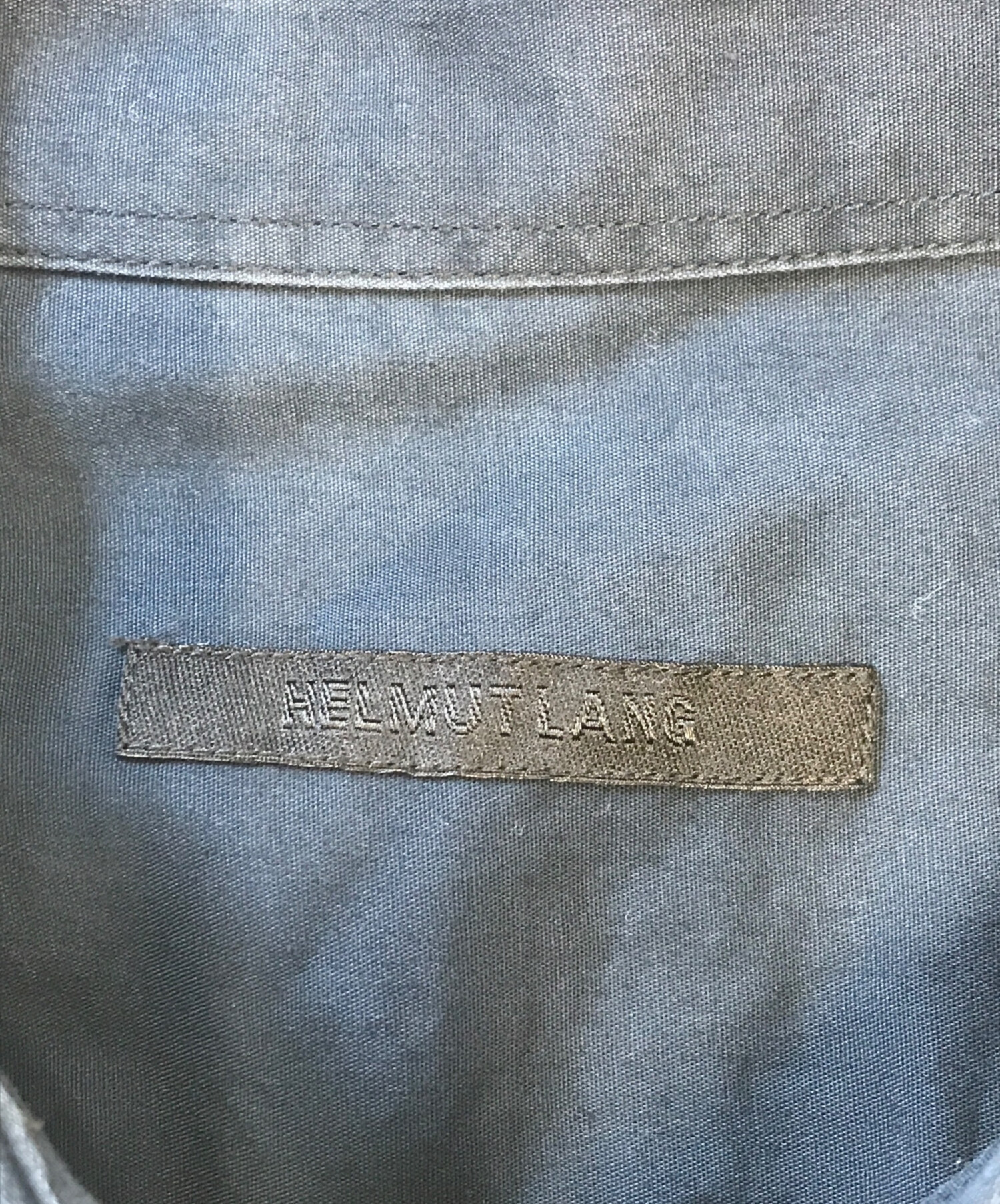 中古・古着通販】HELMUT LANG (ヘルムートラング) 長袖シャツ ネイビー