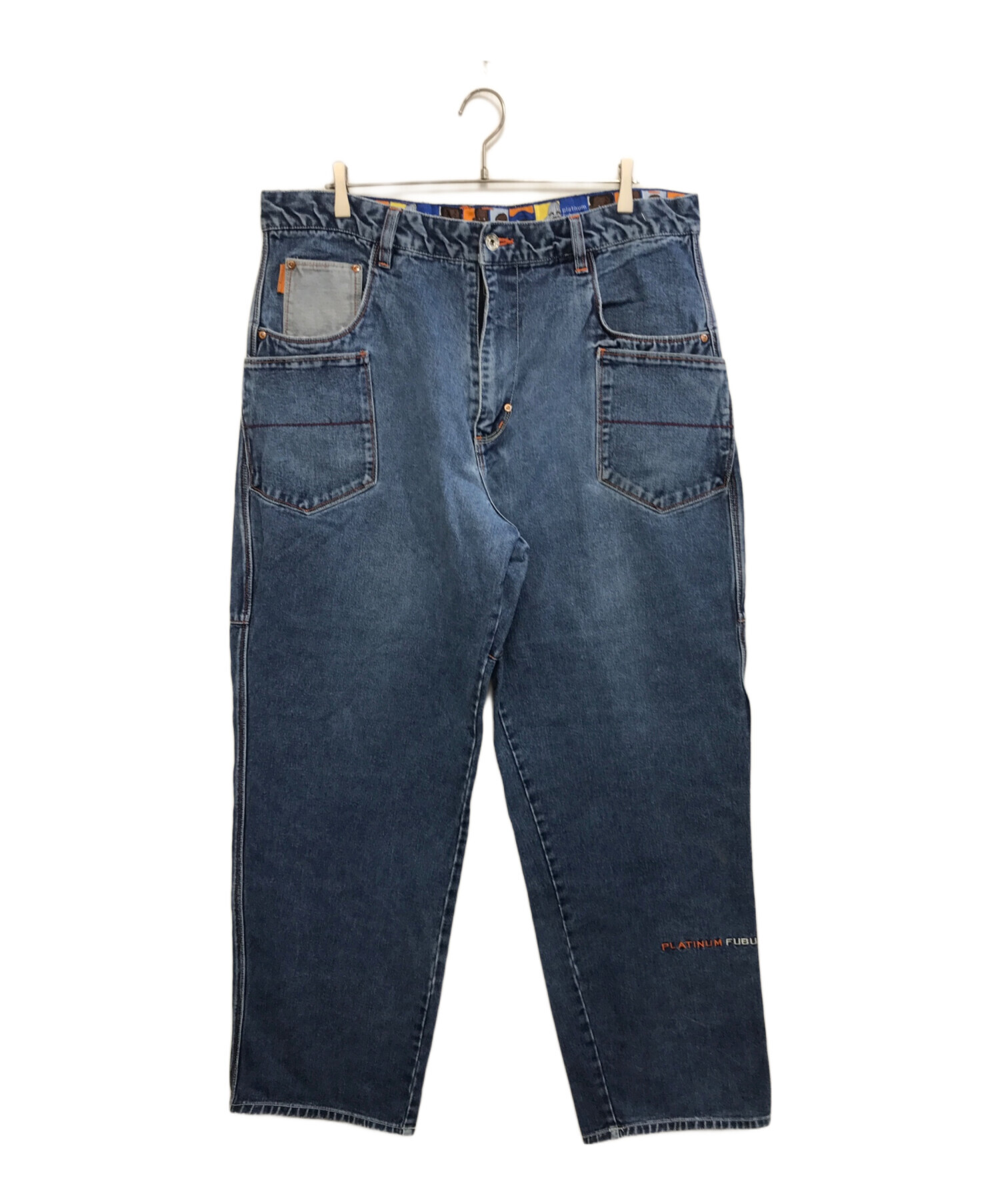 中古・古着通販】PLATINUM FUBU (プラチナムフブ) デニムパンツ