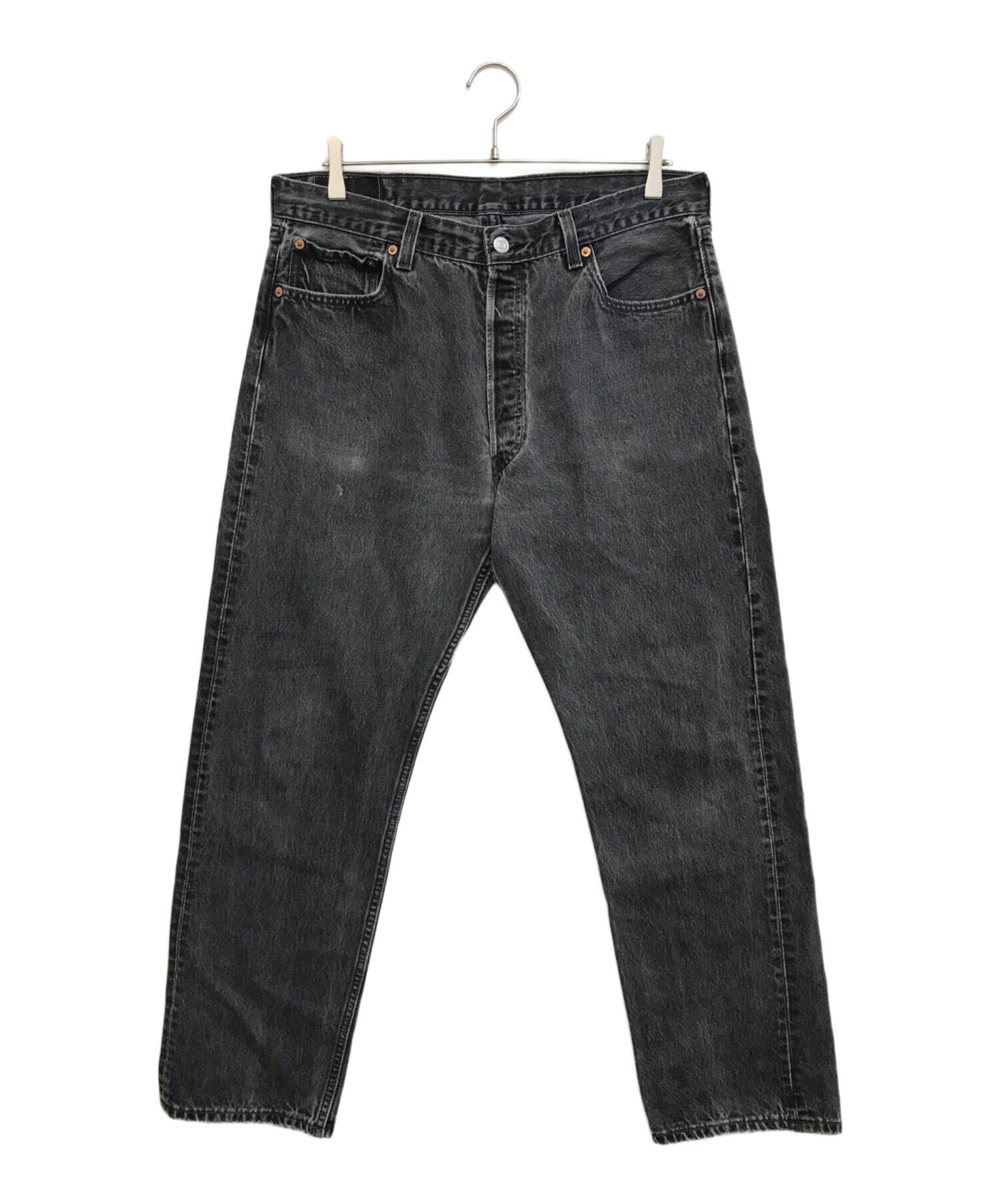中古・古着通販】LEVI'S (リーバイス) 501後染ブラックデニムパンツ