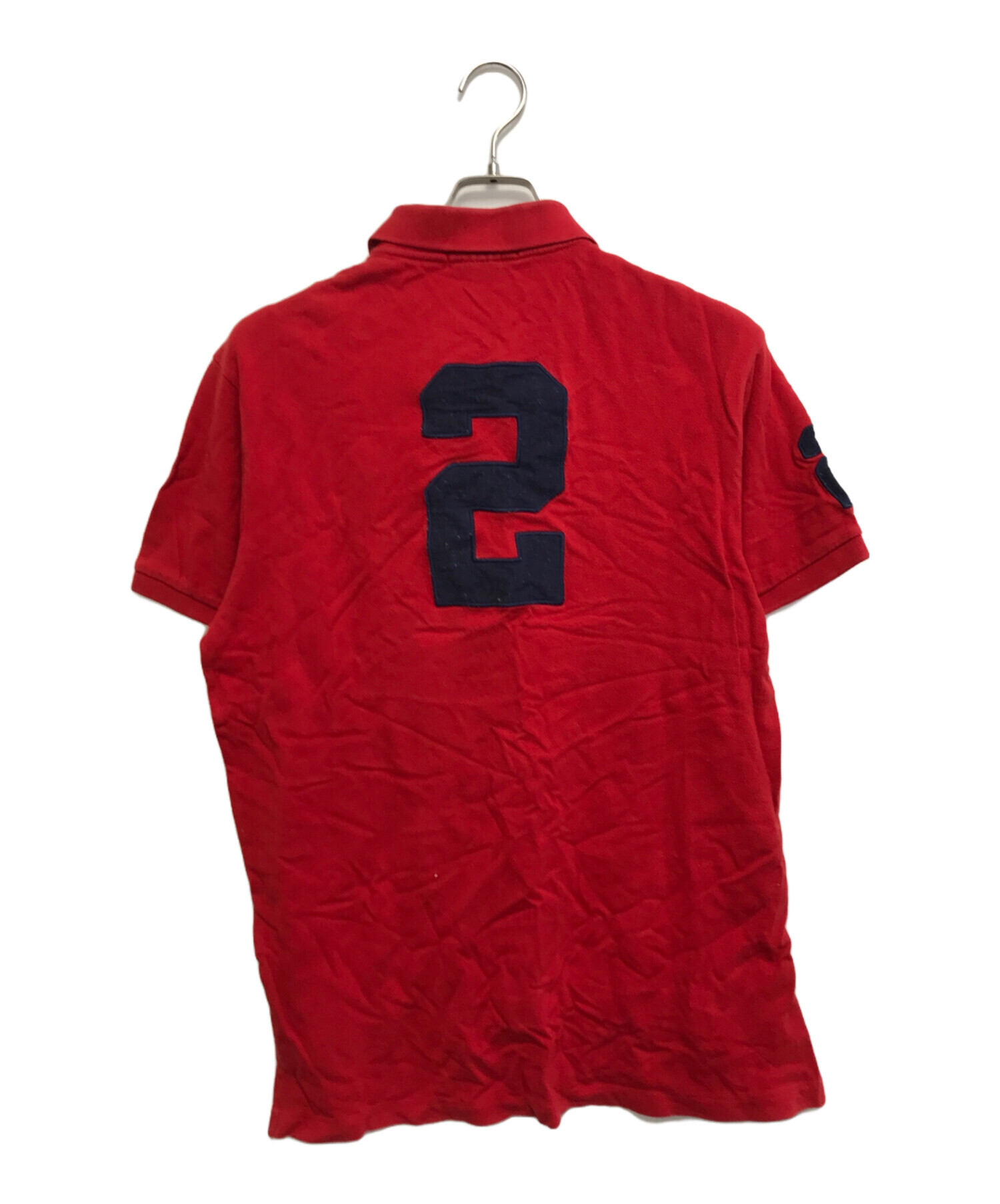 Polo Ralph Laurenポロシャツ ビッグポニー レッド swag国旗 中古・古着通販】POLO RALPH LAUREN (ポロ・ラルフローレン) 国旗