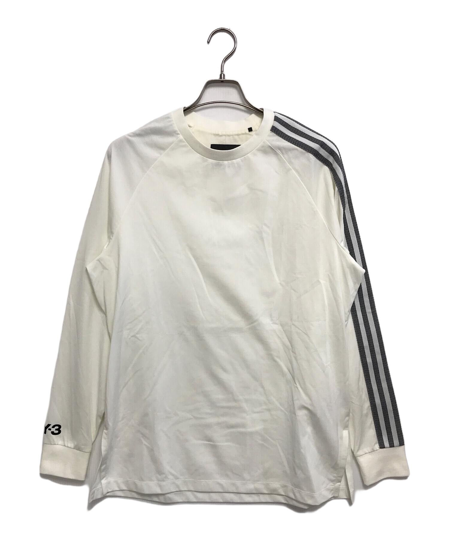 中古・古着通販】Y-3 (ワイスリー) ロングスリーブカットソー ホワイト