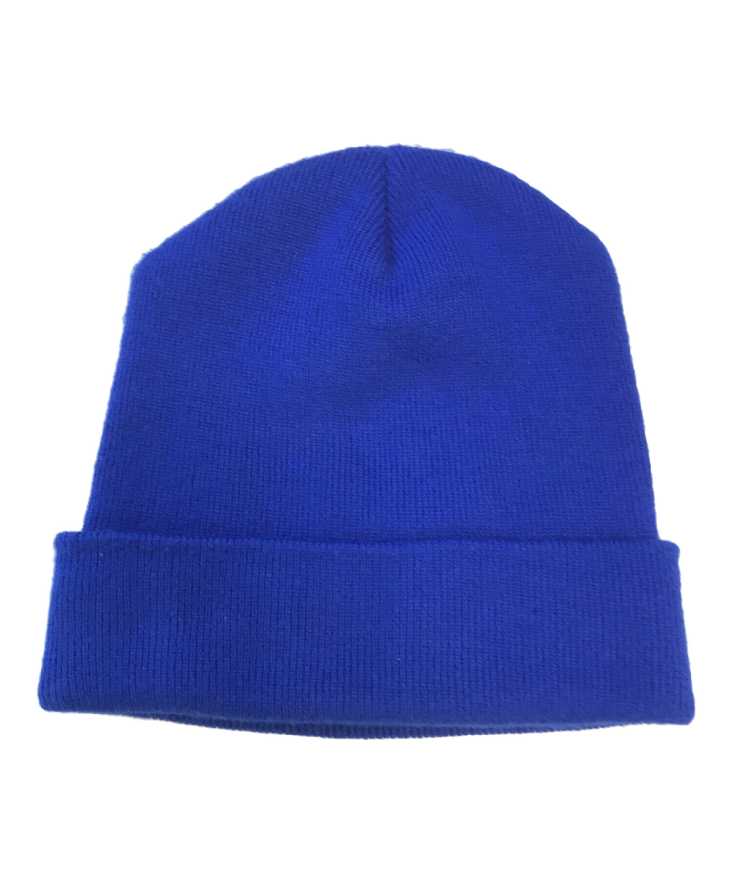 中古・古着通販】stussy (ステューシー) ニット帽 ブルー サイズ:表記