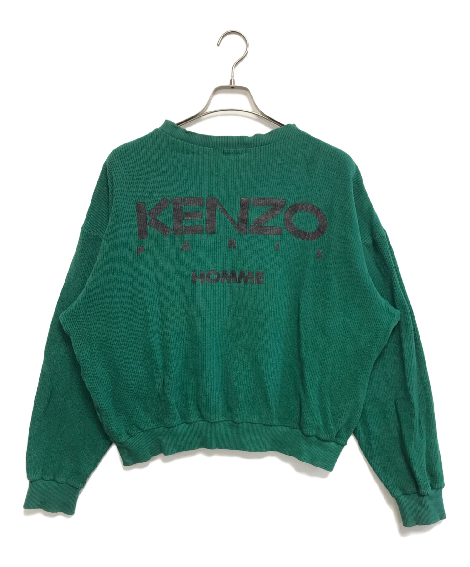 中古・古着通販】KENZO (ケンゾー) ニット グリーン サイズ:F