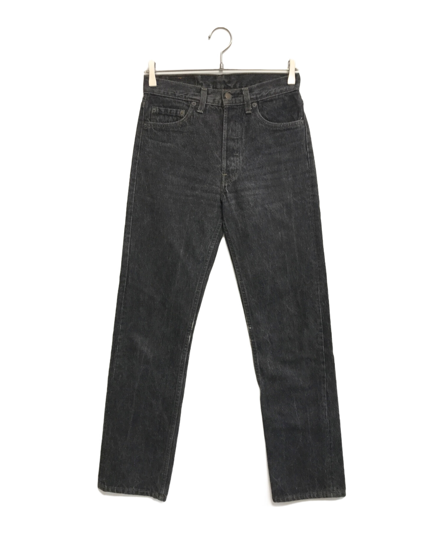 中古・古着通販】LEVI'S (リーバイス) 501 先染めブラックデニム