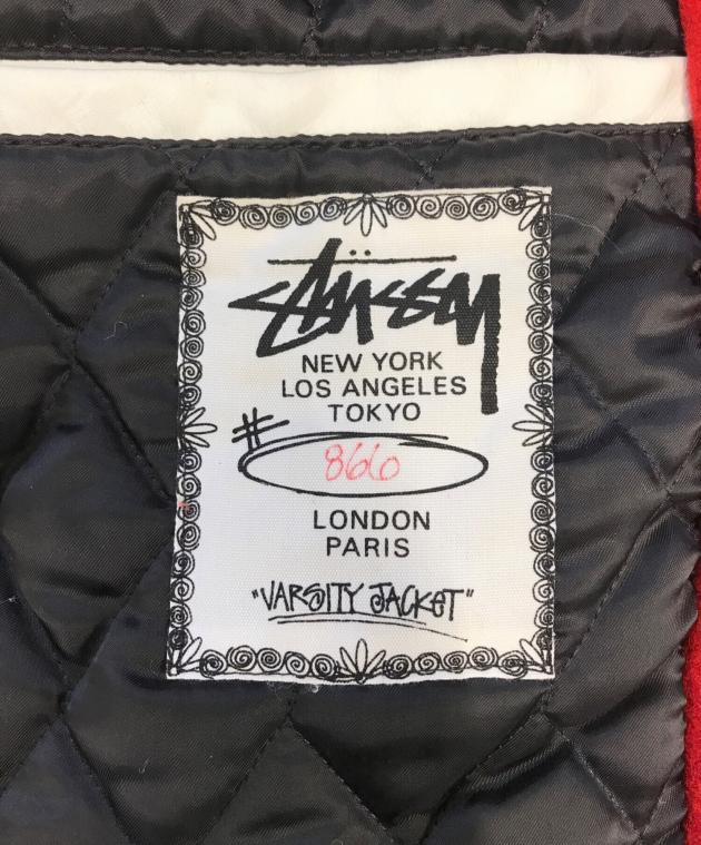 中古・古着通販】stussy (ステューシー) ワールドツアースタジャン