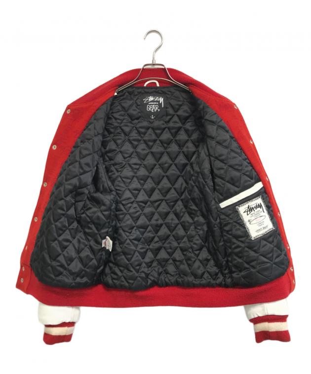 中古・古着通販】stussy (ステューシー) ワールドツアースタジャン