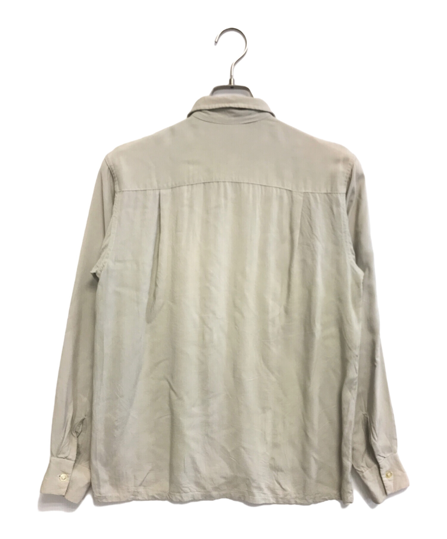中古・古着通販】BRENT (ブレント) ヴィンテージレーヨンシャツ グレー