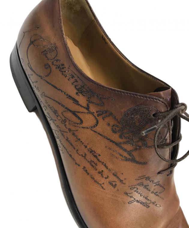 再出品 Berluti アレッサンドロ 9 中古・古着通販】Berluti (ベルルッティ) アレッサンドロ ガレ レザー